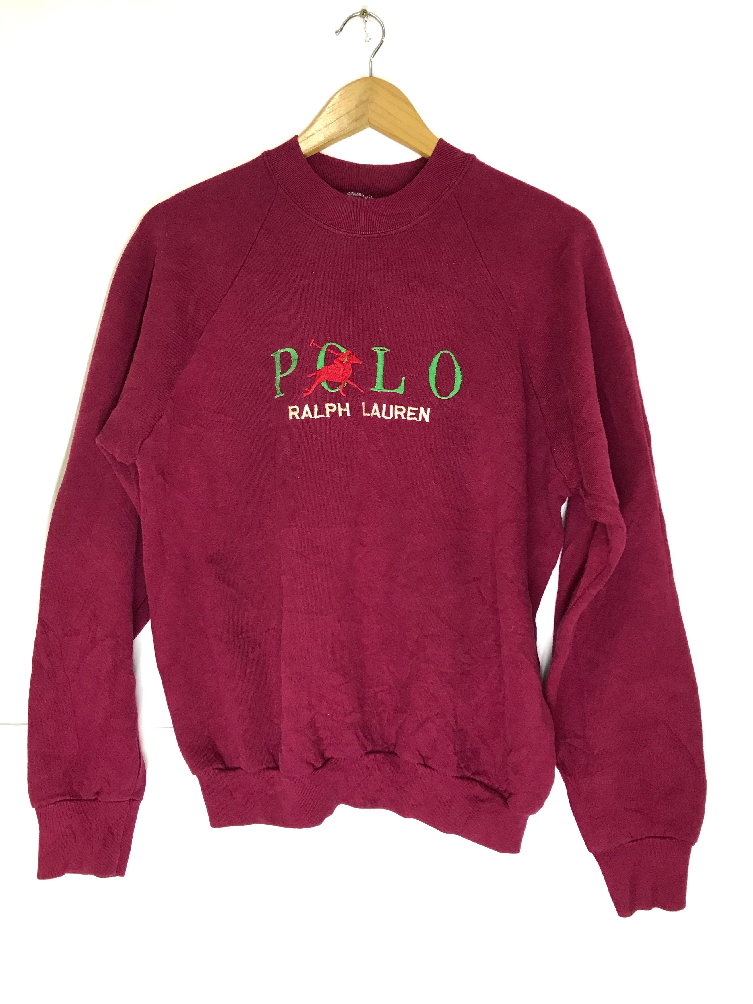 Fruit Of The Loom × Polo Ralph Lauren × Vintage Vintage Polo Ralph Lauren by Fruit Of The Loom Tag Size US L / EU 52-54 / 3 - 1 Thumbnail