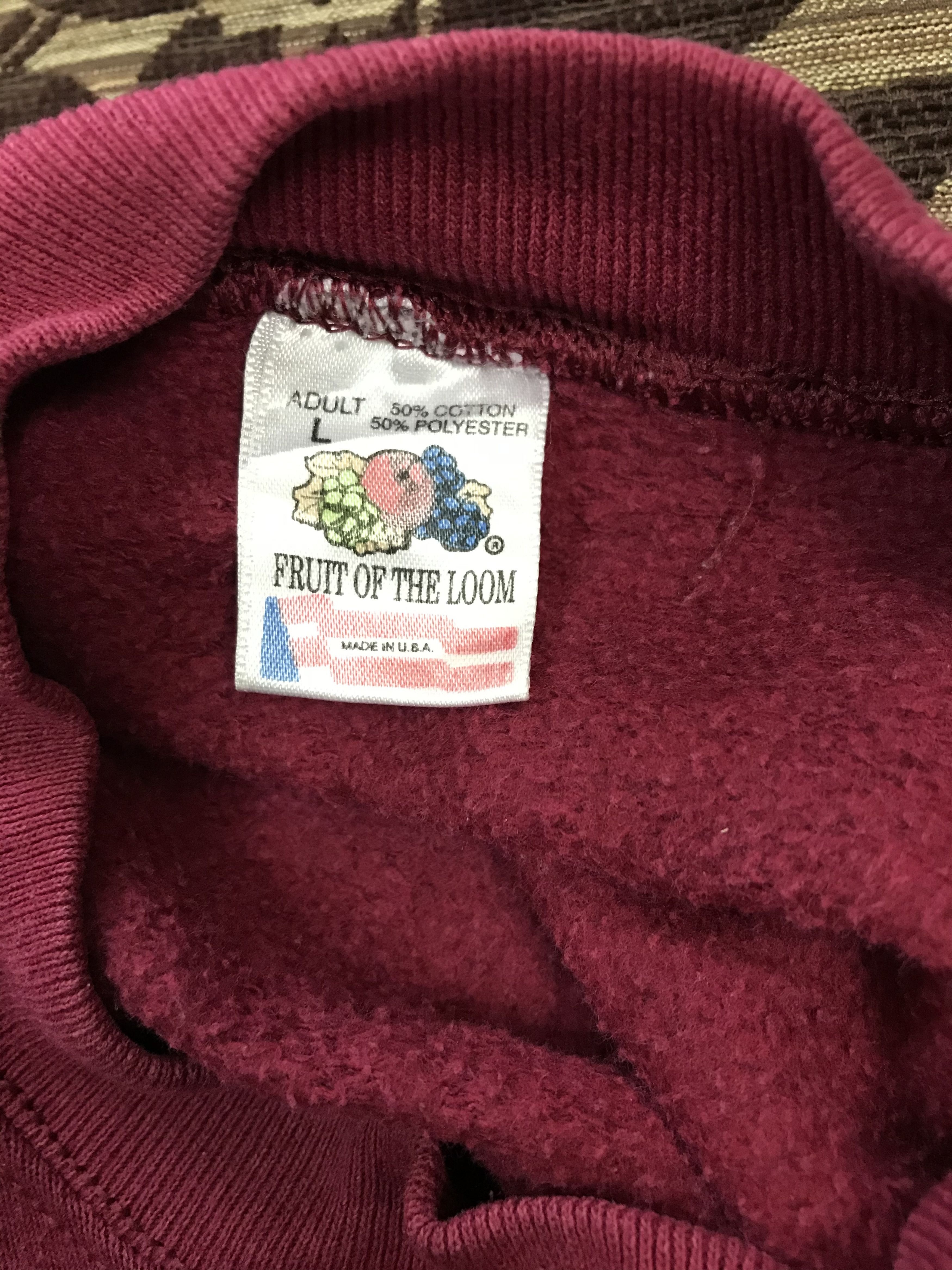 Fruit Of The Loom × Polo Ralph Lauren × Vintage Vintage Polo Ralph Lauren by Fruit Of The Loom Tag Size US L / EU 52-54 / 3 - 4 Thumbnail