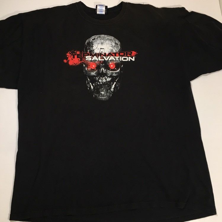 Vintage Terminator Salvation Promo Tee Shirt Size US XXL / EU 58 / 5 - 2 Thumbnail