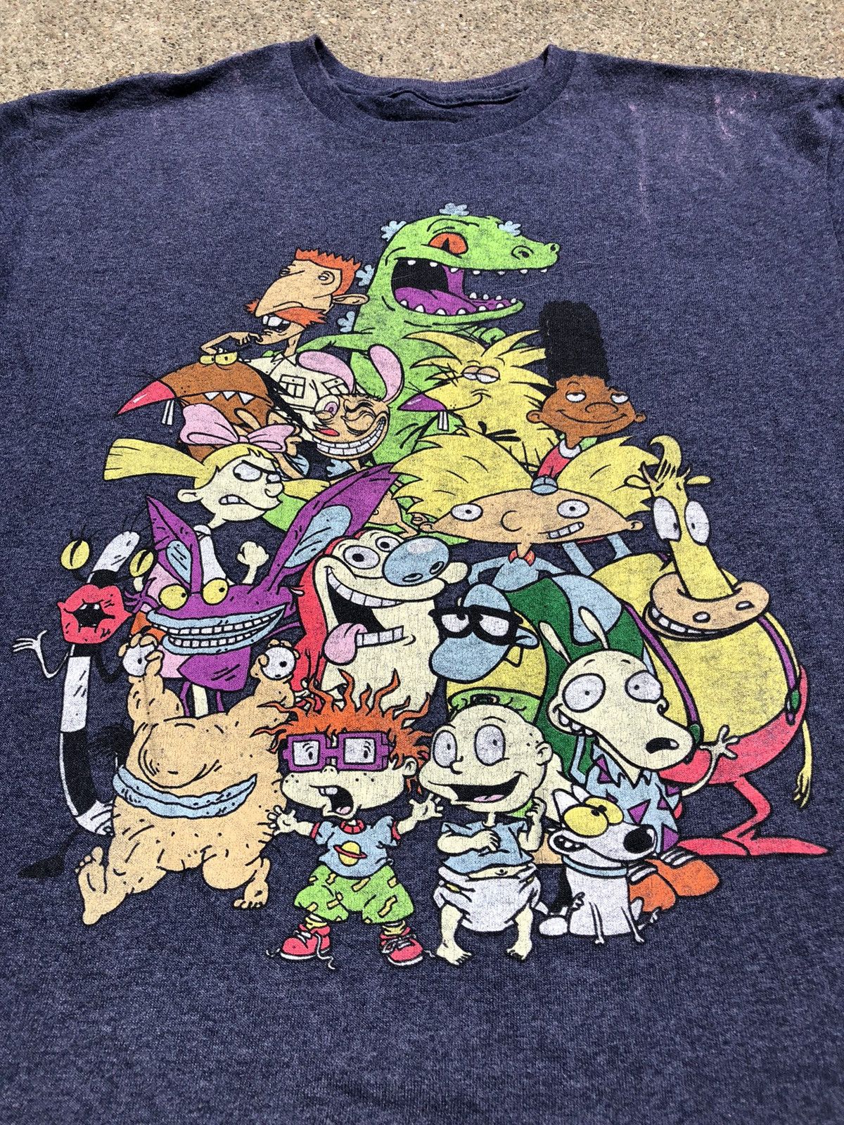 90'S RUGRATS Rugrats Anime Character Print T-Shirt Made in USA Men's S Vintage /eaa447127