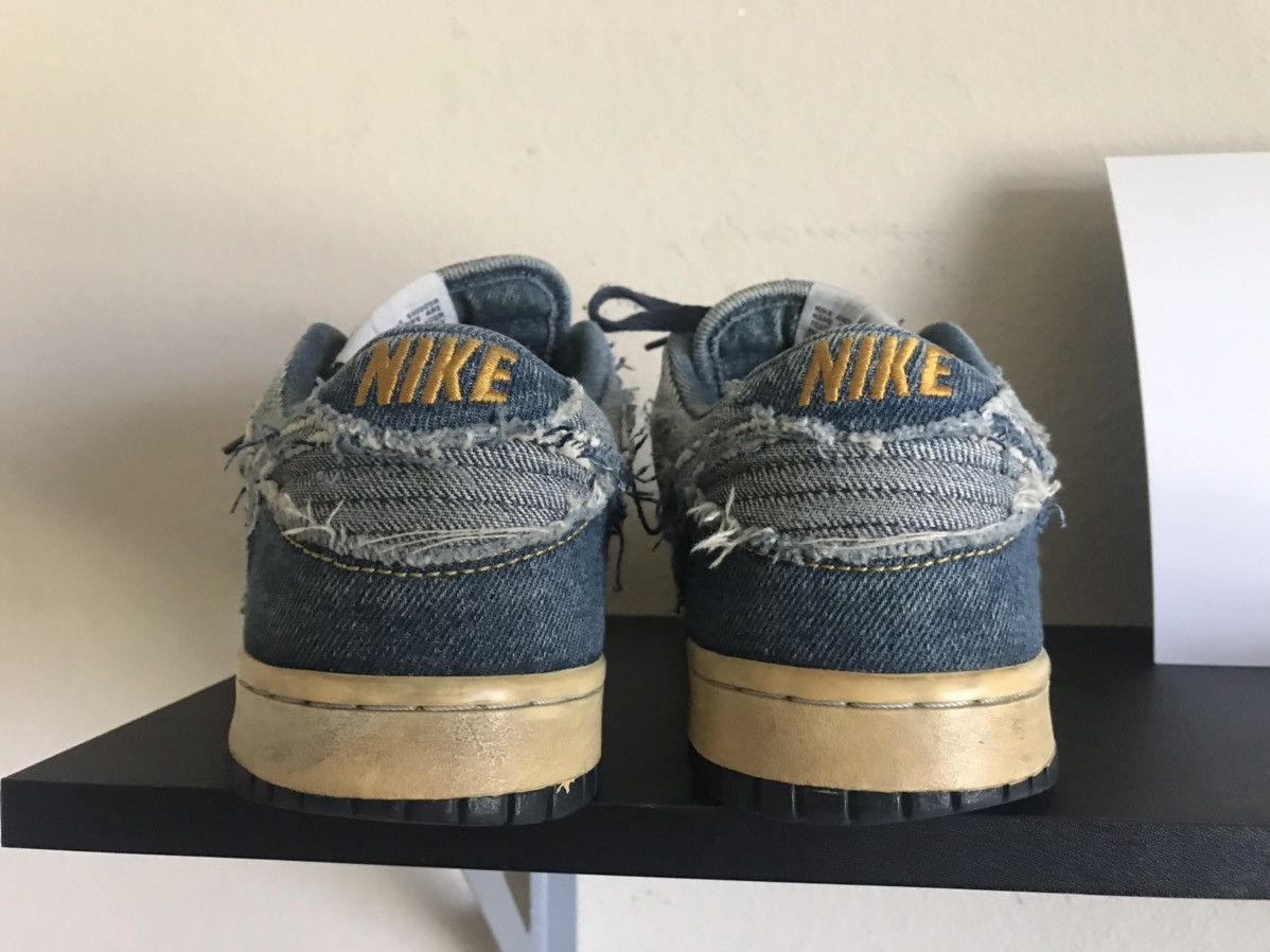 Nike Nike Dunk Low Denim Size US 9 / EU 42 - 3 Thumbnail