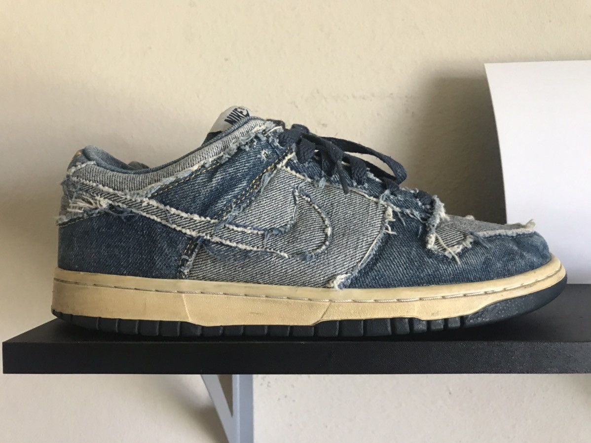 Nike Nike Dunk Low Denim Size US 9 / EU 42 - 1 Thumbnail