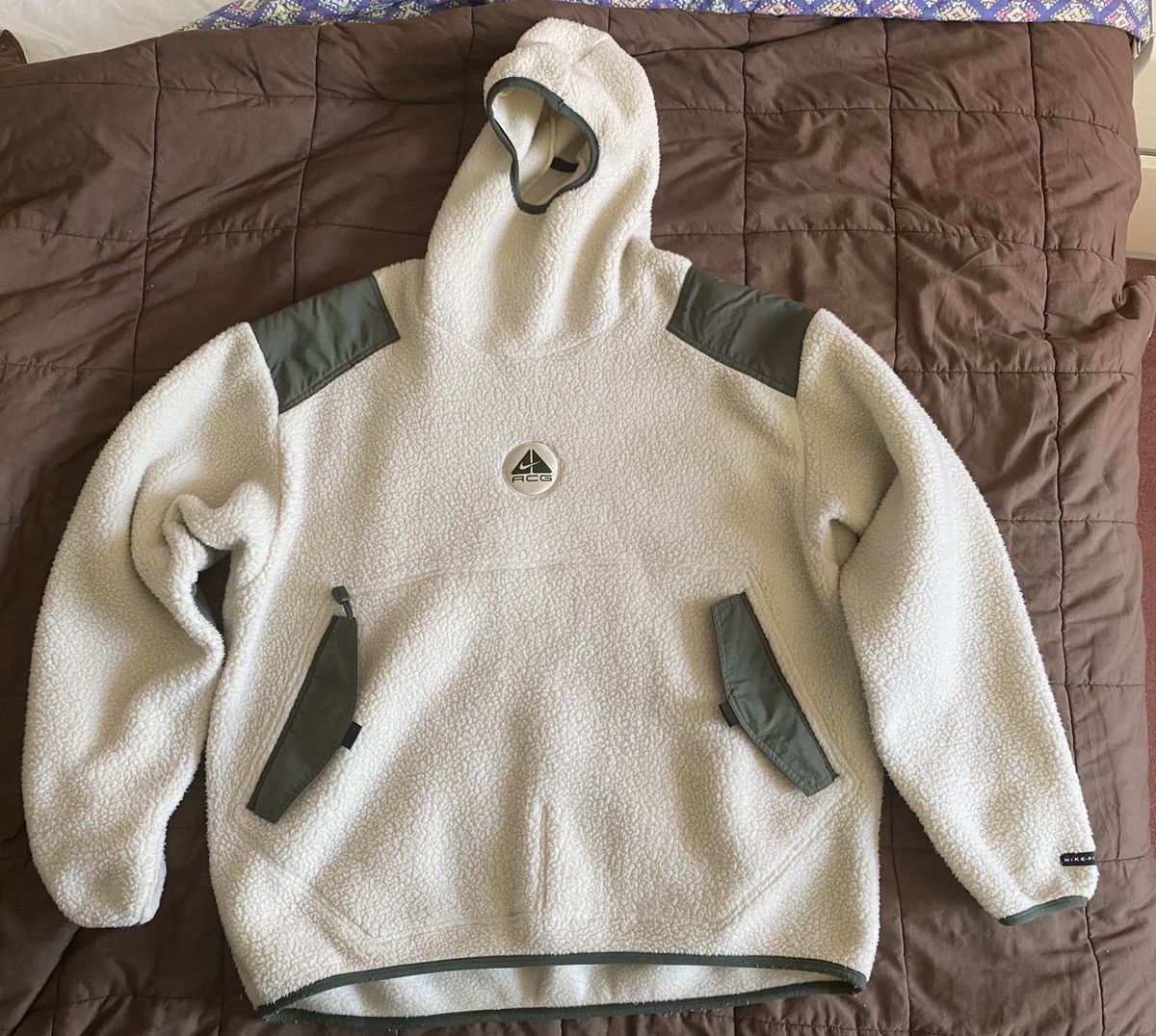 acg sherpa fleece hoodie
