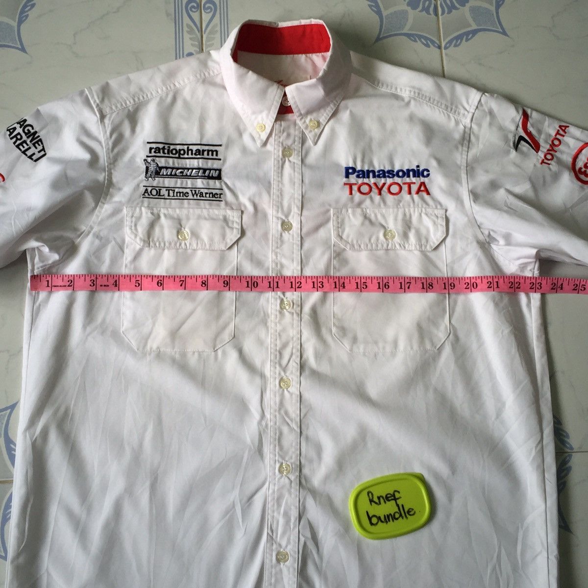 Japanese Brand Toyota panasonic michelin magnet marelli button up shirt Size US M / EU 48-50 / 2 - 6 Thumbnail