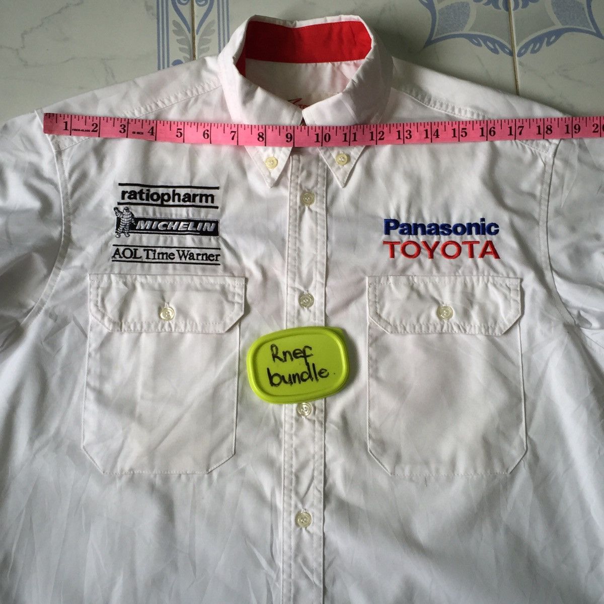 Japanese Brand Toyota panasonic michelin magnet marelli button up shirt Size US M / EU 48-50 / 2 - 7 Thumbnail