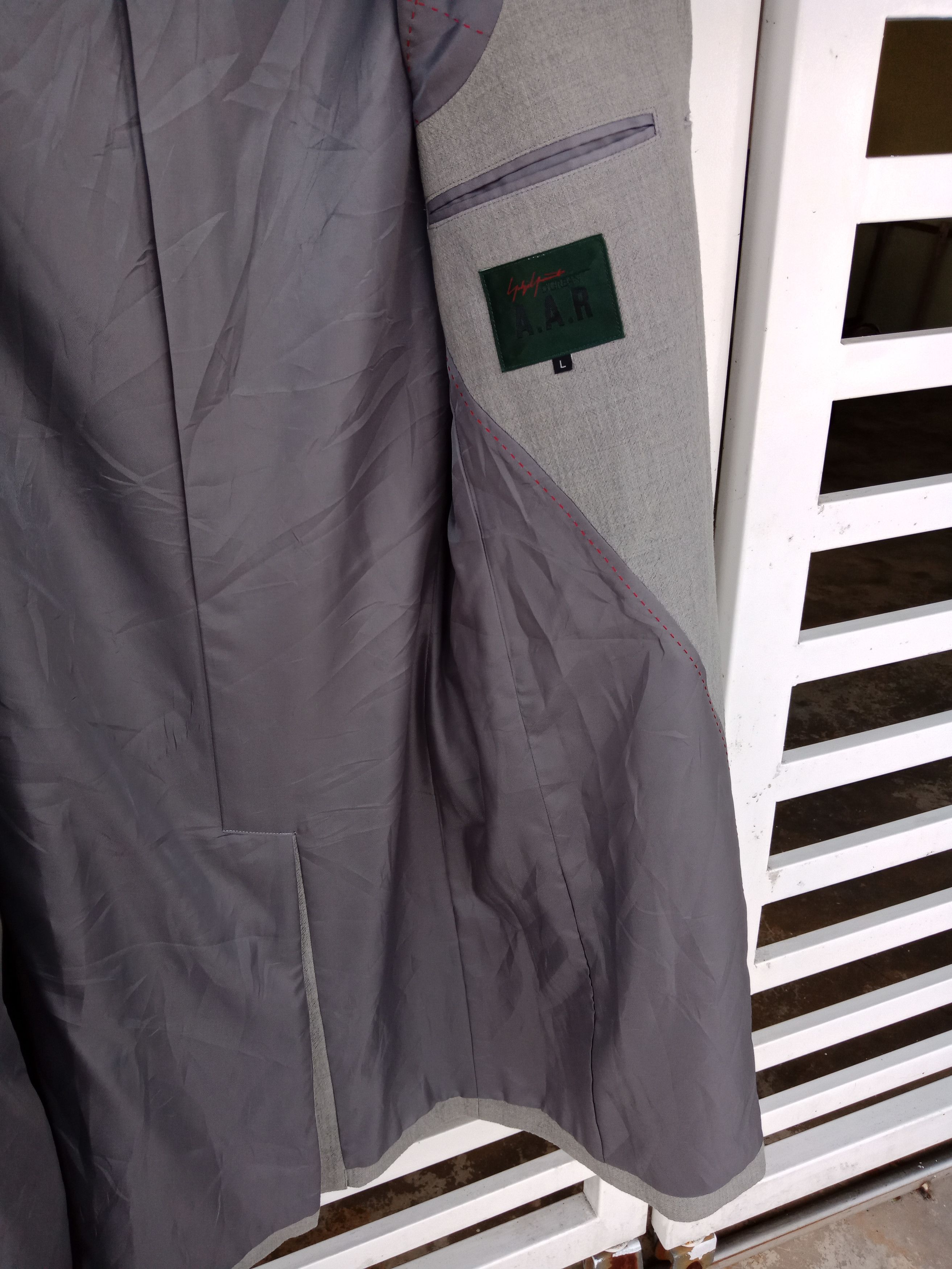 Yohji Yamamoto Yohji Yamamoto A.A.R Durban Single Breasted Coat Size US M / EU 48-50 / 2 - 10 Thumbnail