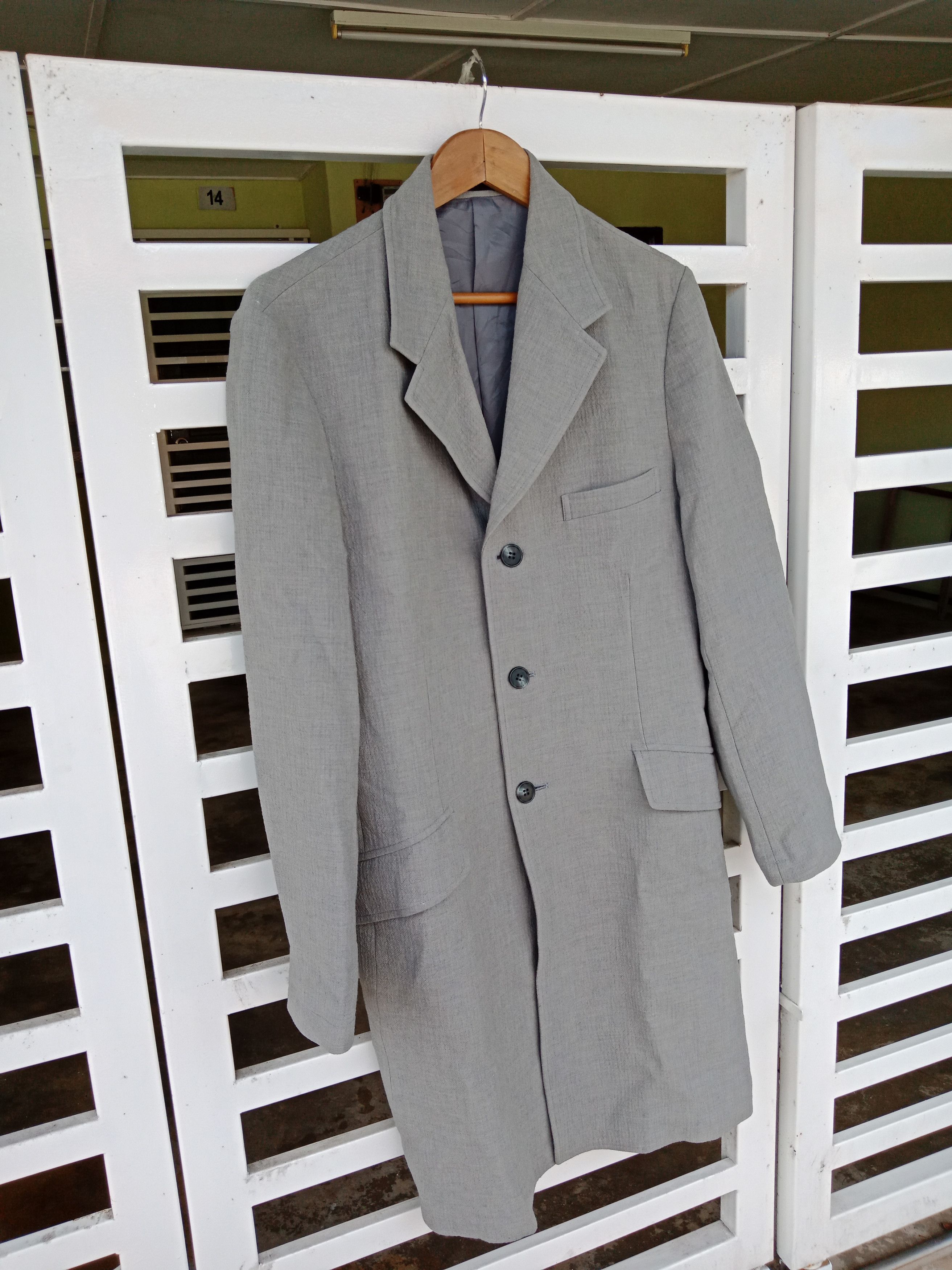 Yohji Yamamoto Yohji Yamamoto A.A.R Durban Single Breasted Coat Size US M / EU 48-50 / 2 - 5 Thumbnail