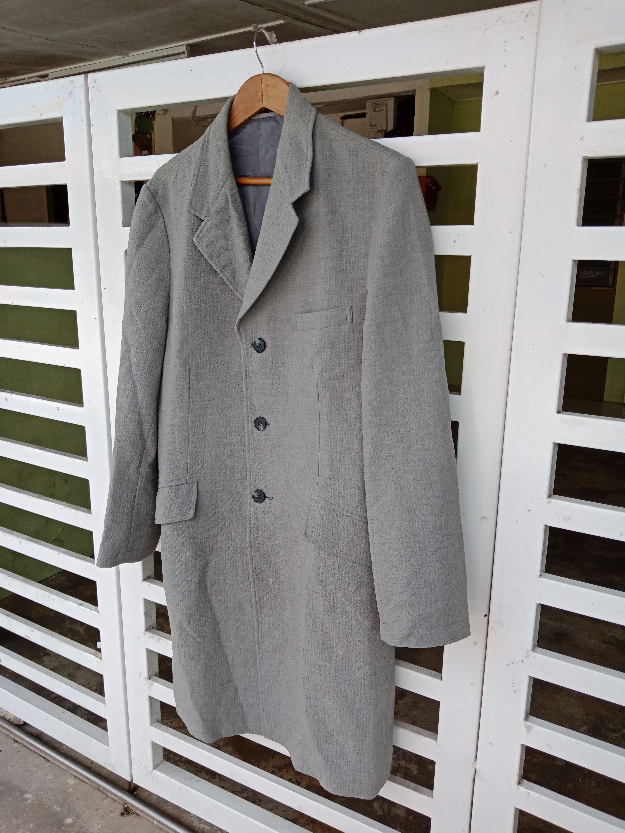 Yohji Yamamoto Yohji Yamamoto A.A.R Durban Single Breasted Coat Size US M / EU 48-50 / 2 - 4 Thumbnail