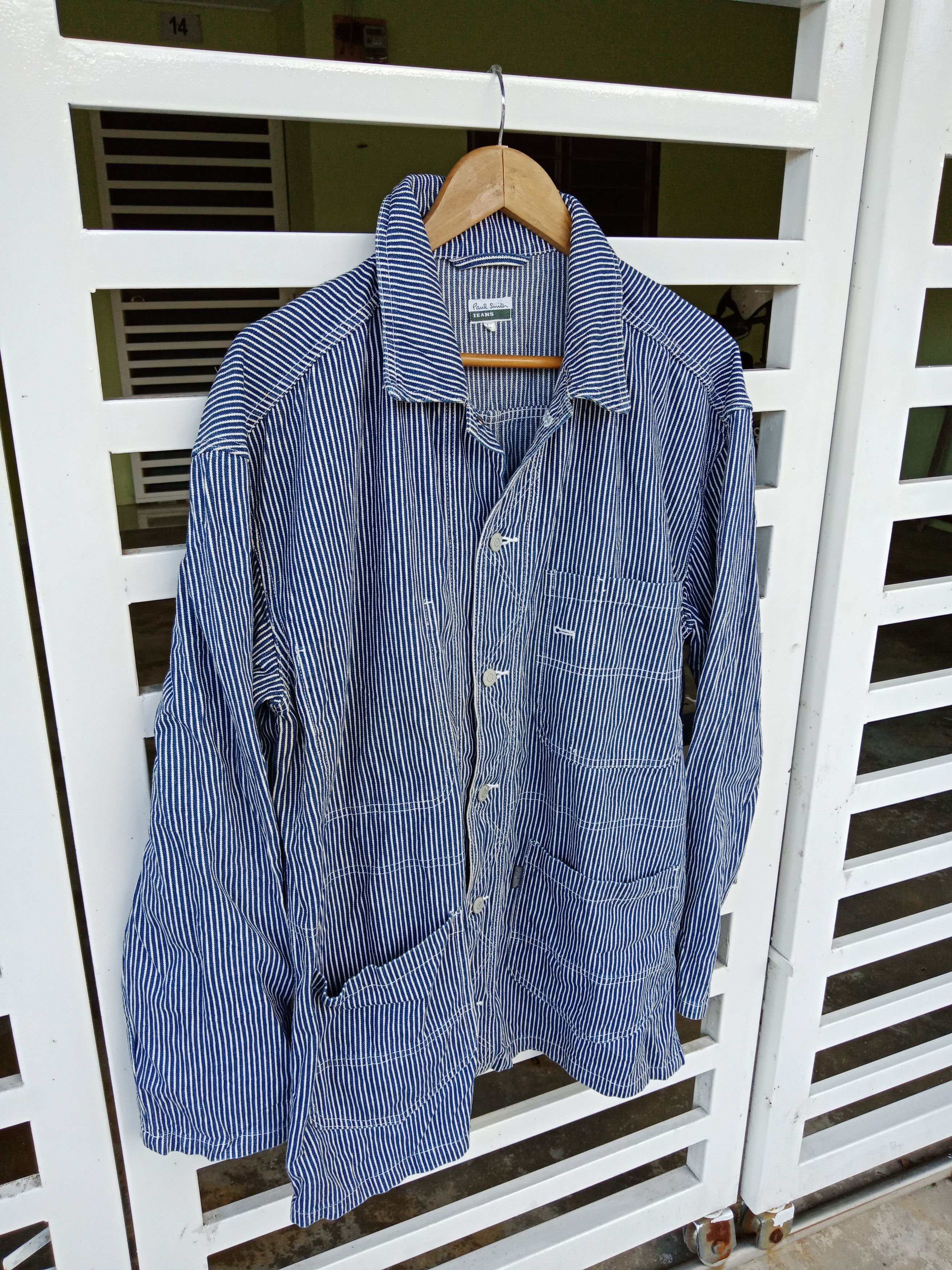 Paul Smith Paul Smith Hickory Workwear Jacket Size US L / EU 52-54 / 3 - 4 Thumbnail