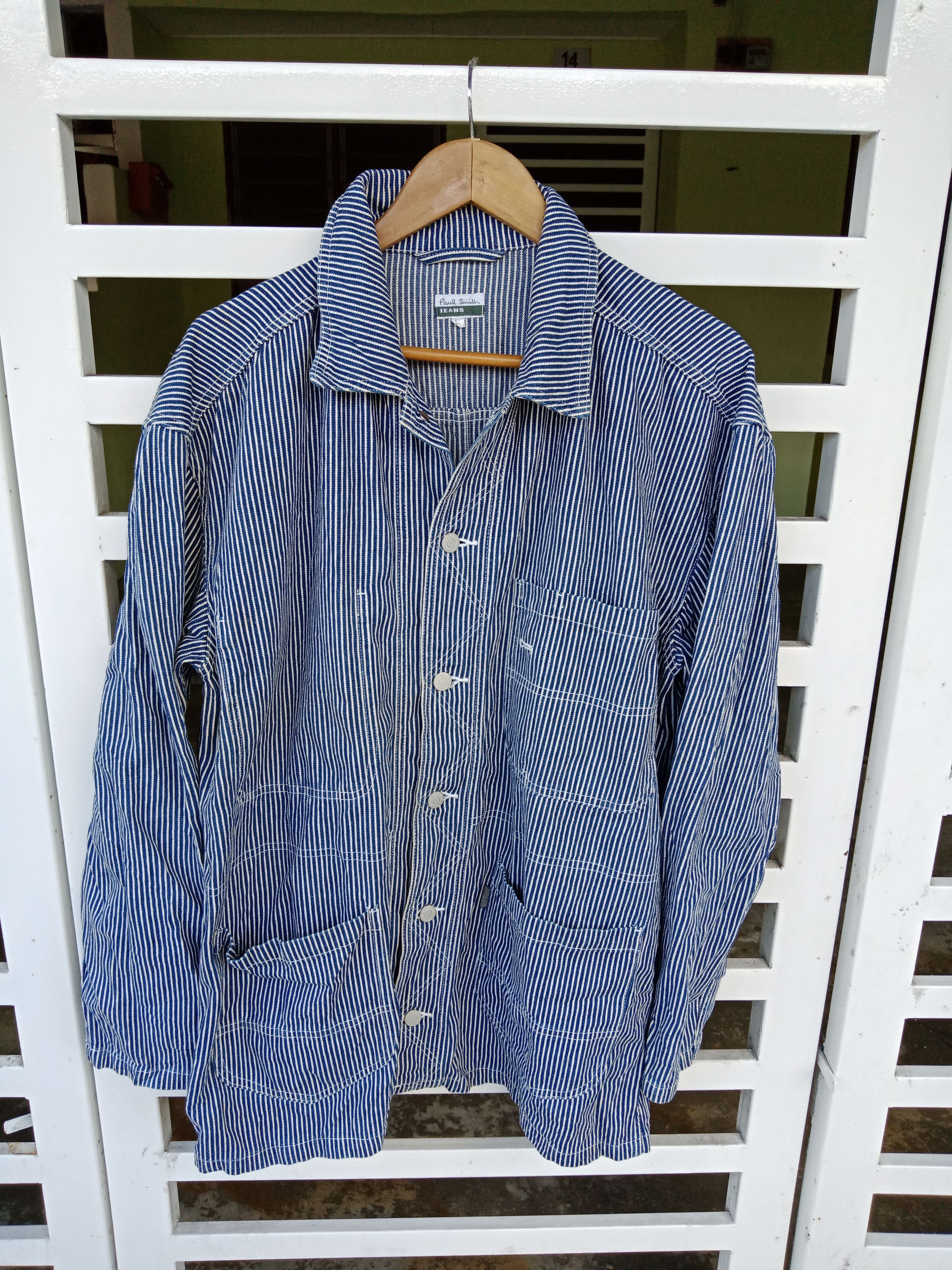 Paul Smith Paul Smith Hickory Workwear Jacket Size US L / EU 52-54 / 3 - 1 Thumbnail