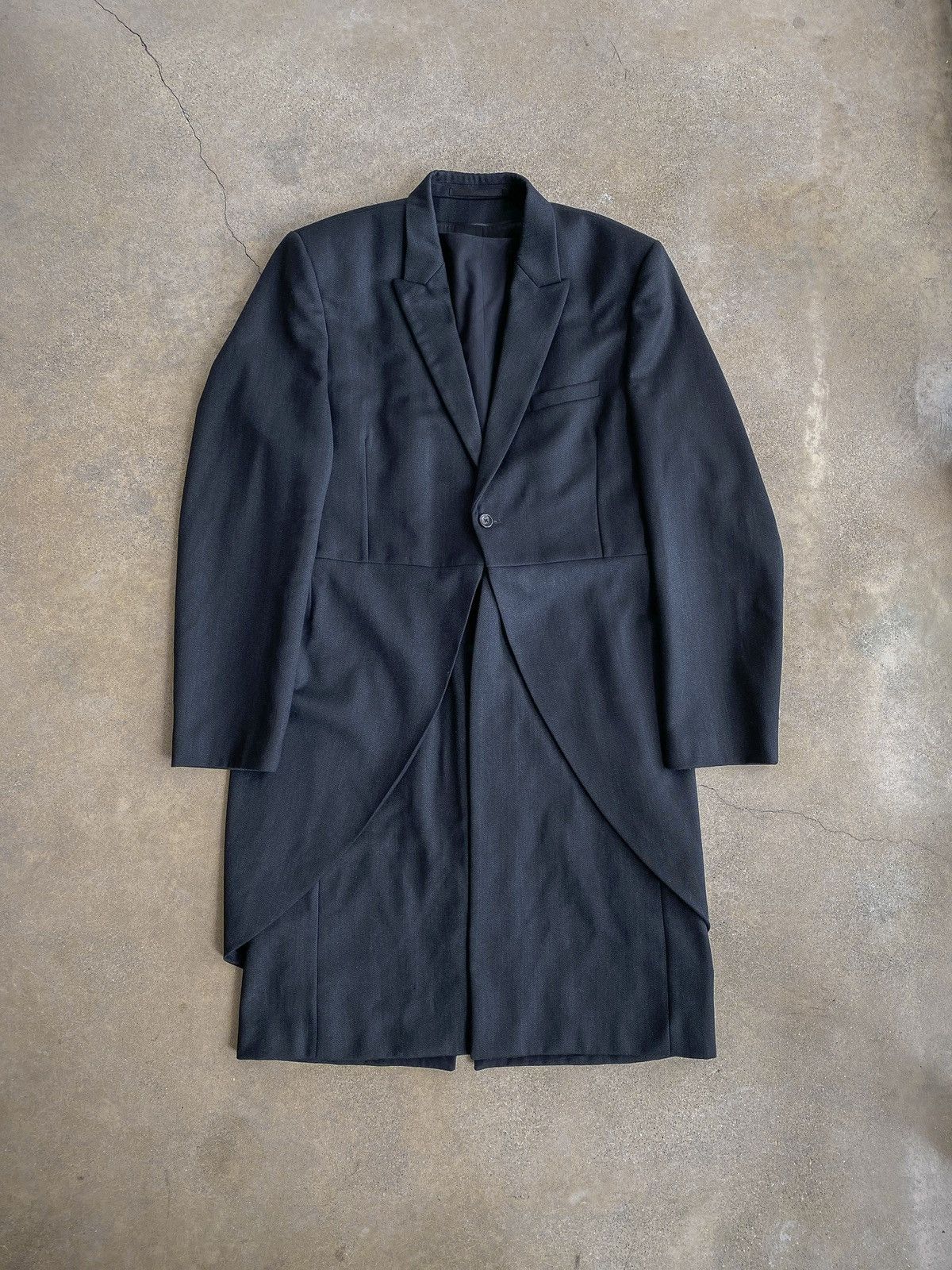 Archival Clothing × Raf Simons AW06 Raf Simons Wool Peak-Lapel Coat ...