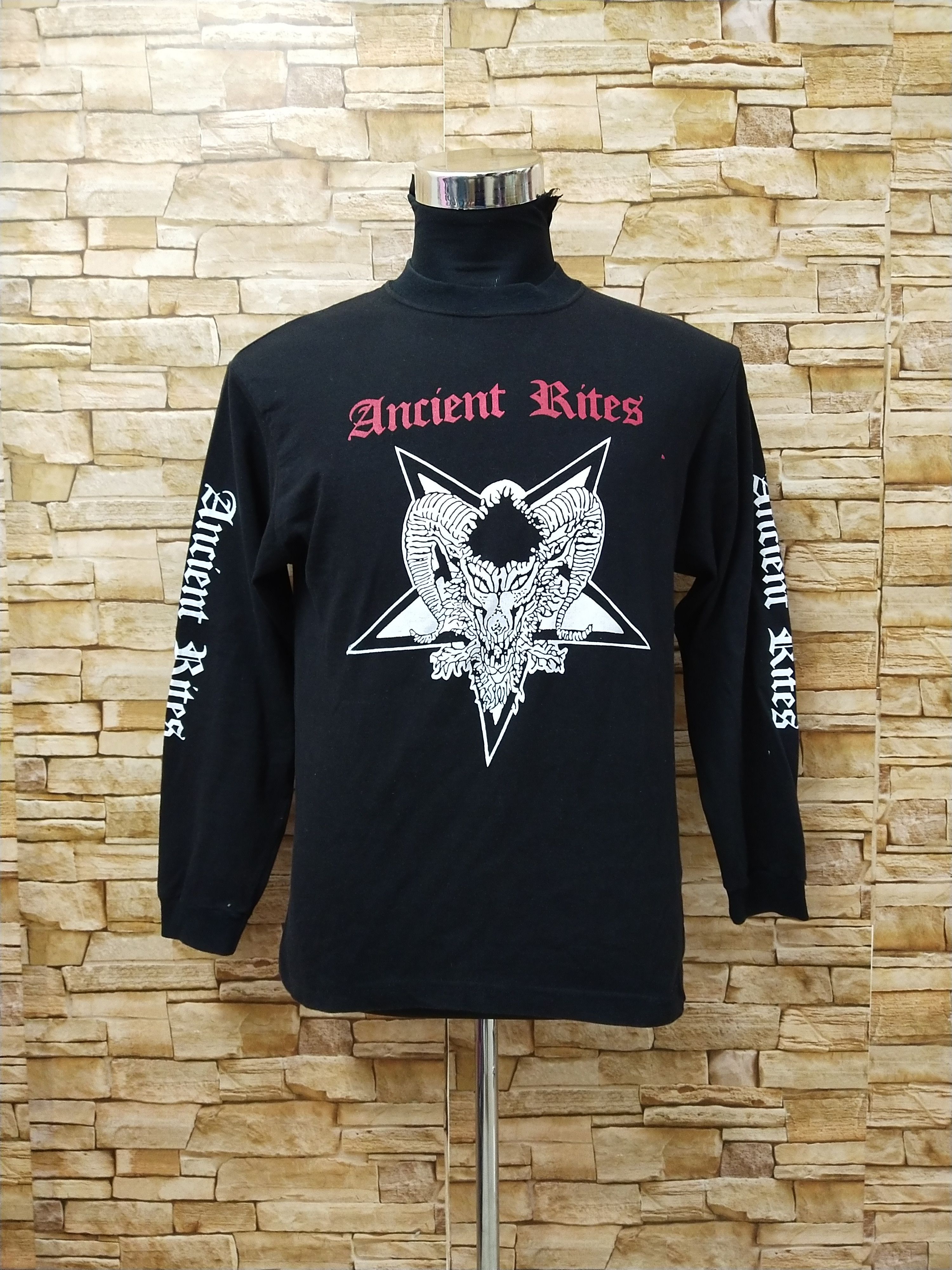 Vintage Vintage 90's Ancient Rites Band T-shirt / Metal Band | Grailed