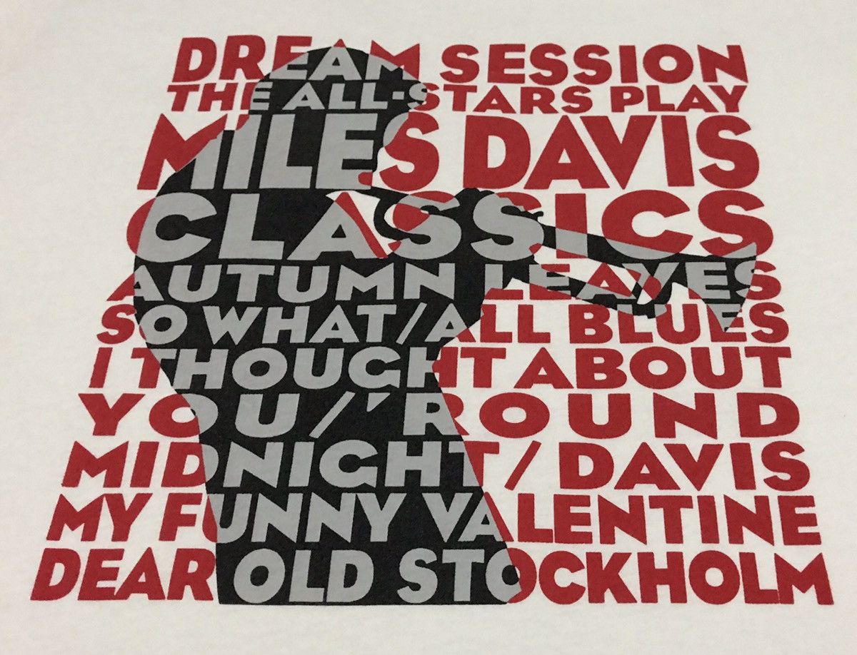 Band Tees × Uniqlo Miles Davis Uniqlo Tshirt Concord Music Group Size US XL / EU 56 / 4 - 2 Thumbnail