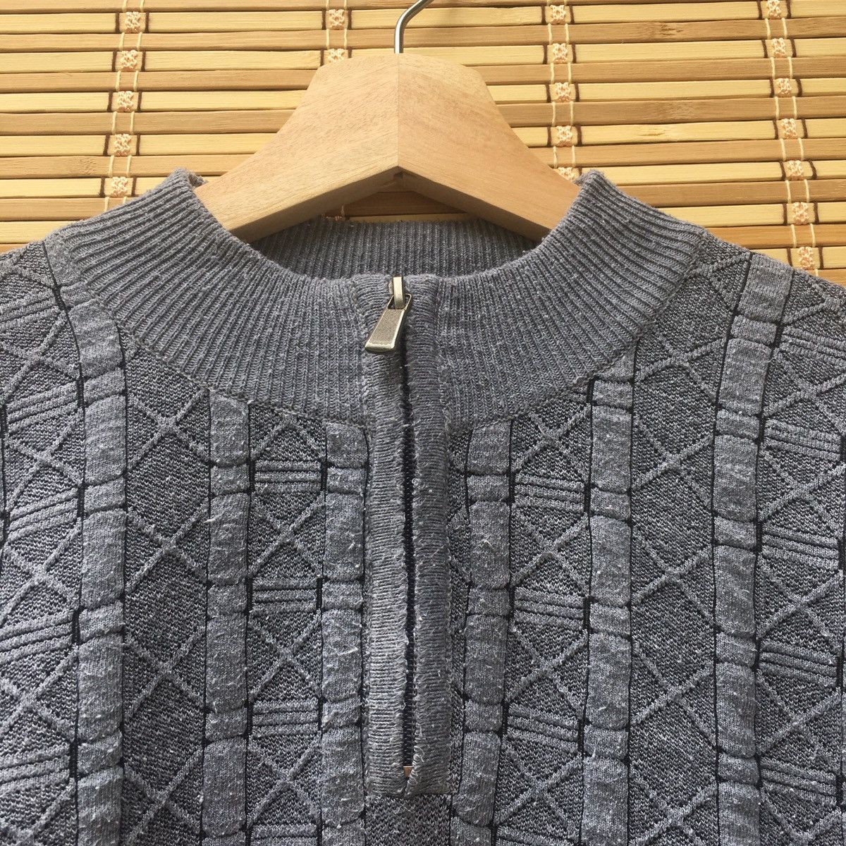 Designer × Valentino Vera Valentino Half Zipper Sweater Knit Size US M / EU 48-50 / 2 - 5 Thumbnail