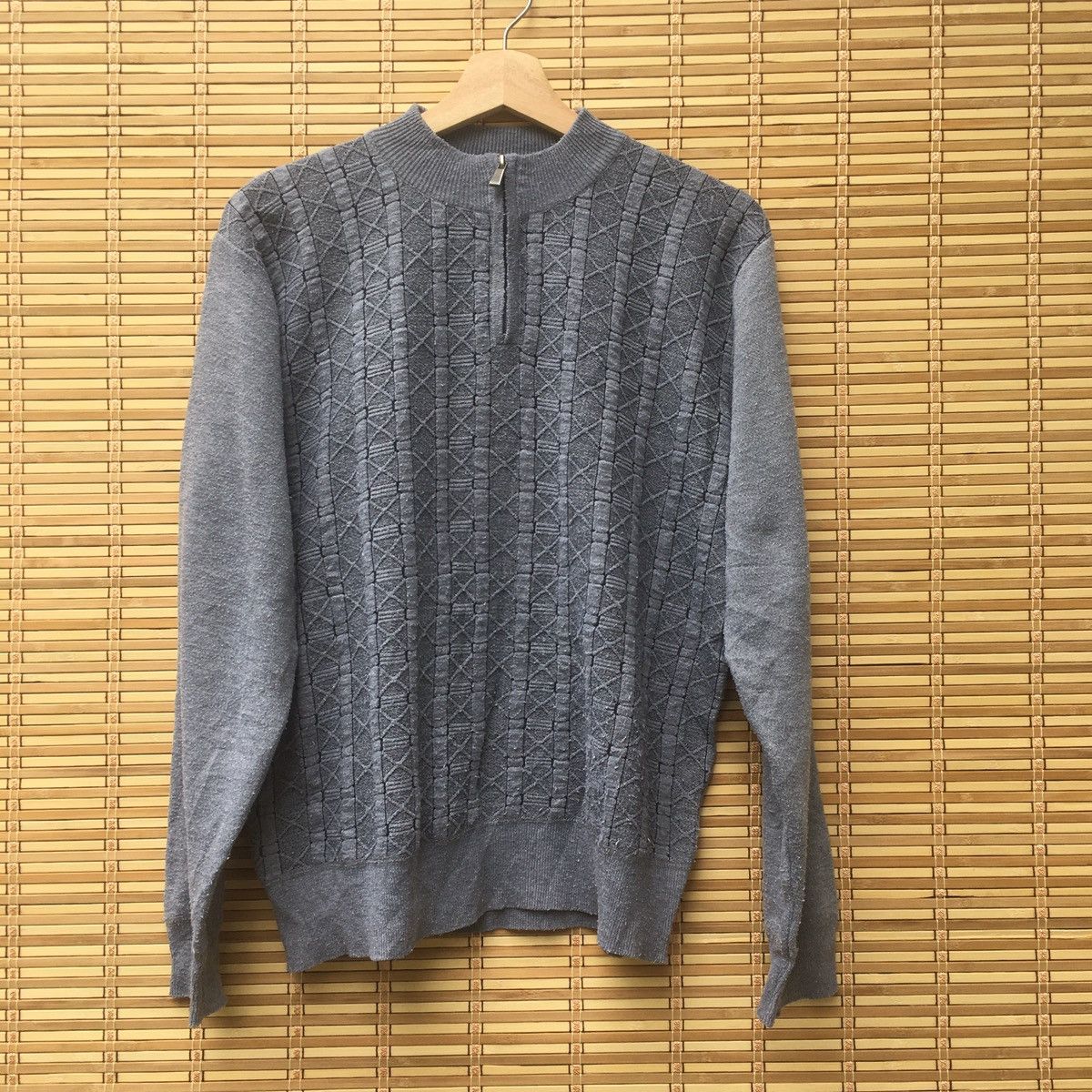Designer × Valentino Vera Valentino Half Zipper Sweater Knit Size US M / EU 48-50 / 2 - 1 Thumbnail