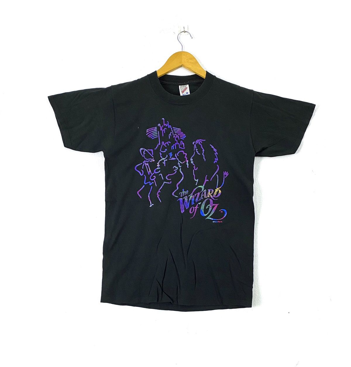 Vintage vintage 90s wizard of OZ movie film rare design t-shirts Size US M / EU 48-50 / 2 - 1 Thumbnail