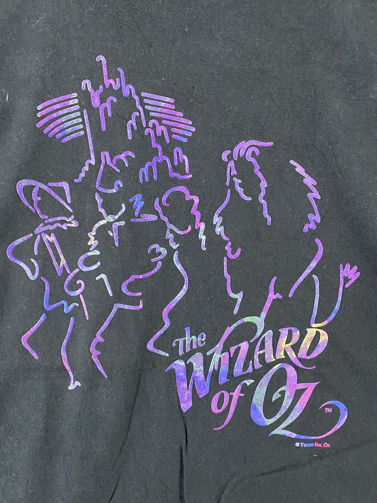 Vintage vintage 90s wizard of OZ movie film rare design t-shirts Size US M / EU 48-50 / 2 - 3 Thumbnail