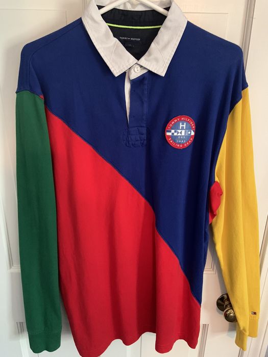 Tommy Hilfiger Tommy Hilfiger Sailing Gear L S Polo 6ix9ine Grailed