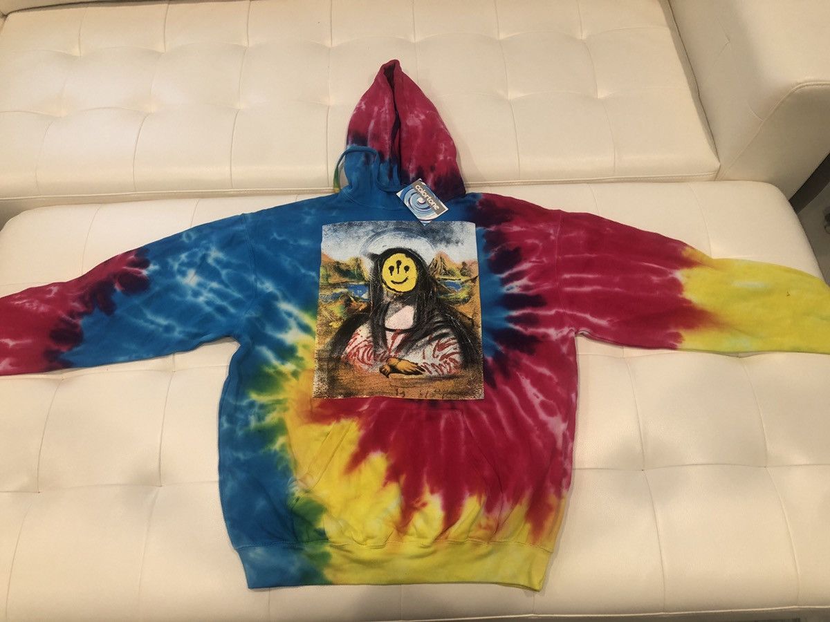 Pray For Paris WSG x Isaac Pelayo Mona Lisa mystery hoody | Grailed