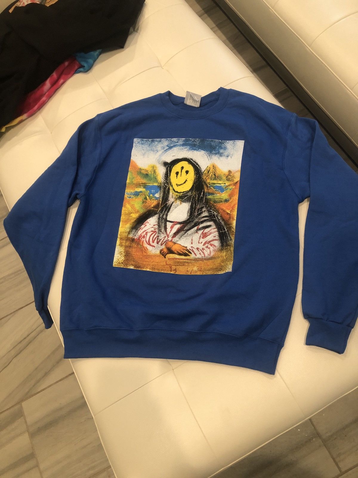T-shirt Westside Gunn X Isaac Pelayo - Mona Lisa Pray For Paris - Champion - Taille M - Neuf Avec étiquettes
