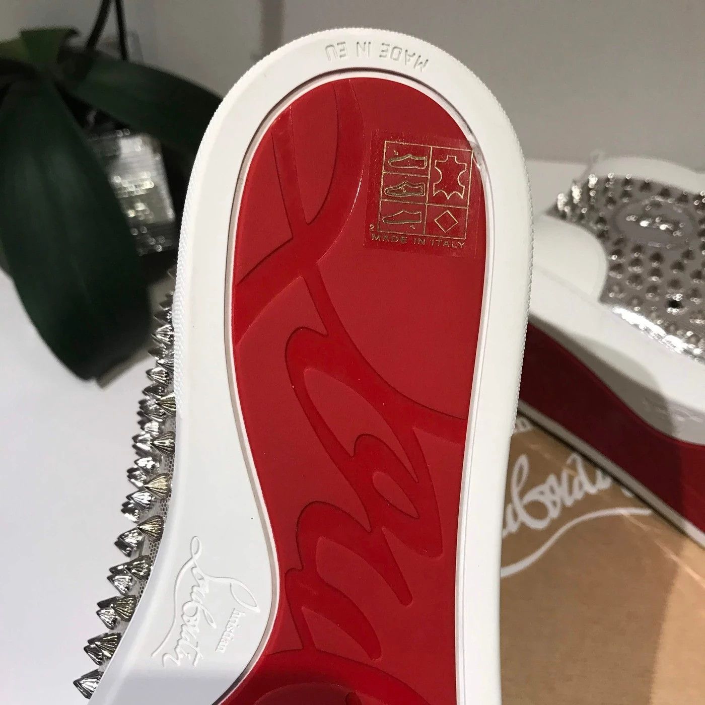 Christian Louboutin Christian Louboutin Yang Louis Flat Calf Grailed