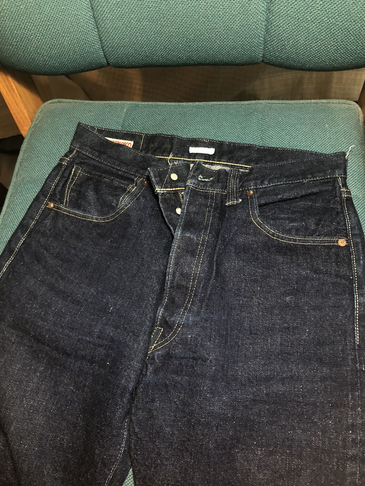 $250 Hinoya x Warehouse 1003HXX Japanese Selvedge Denim W30