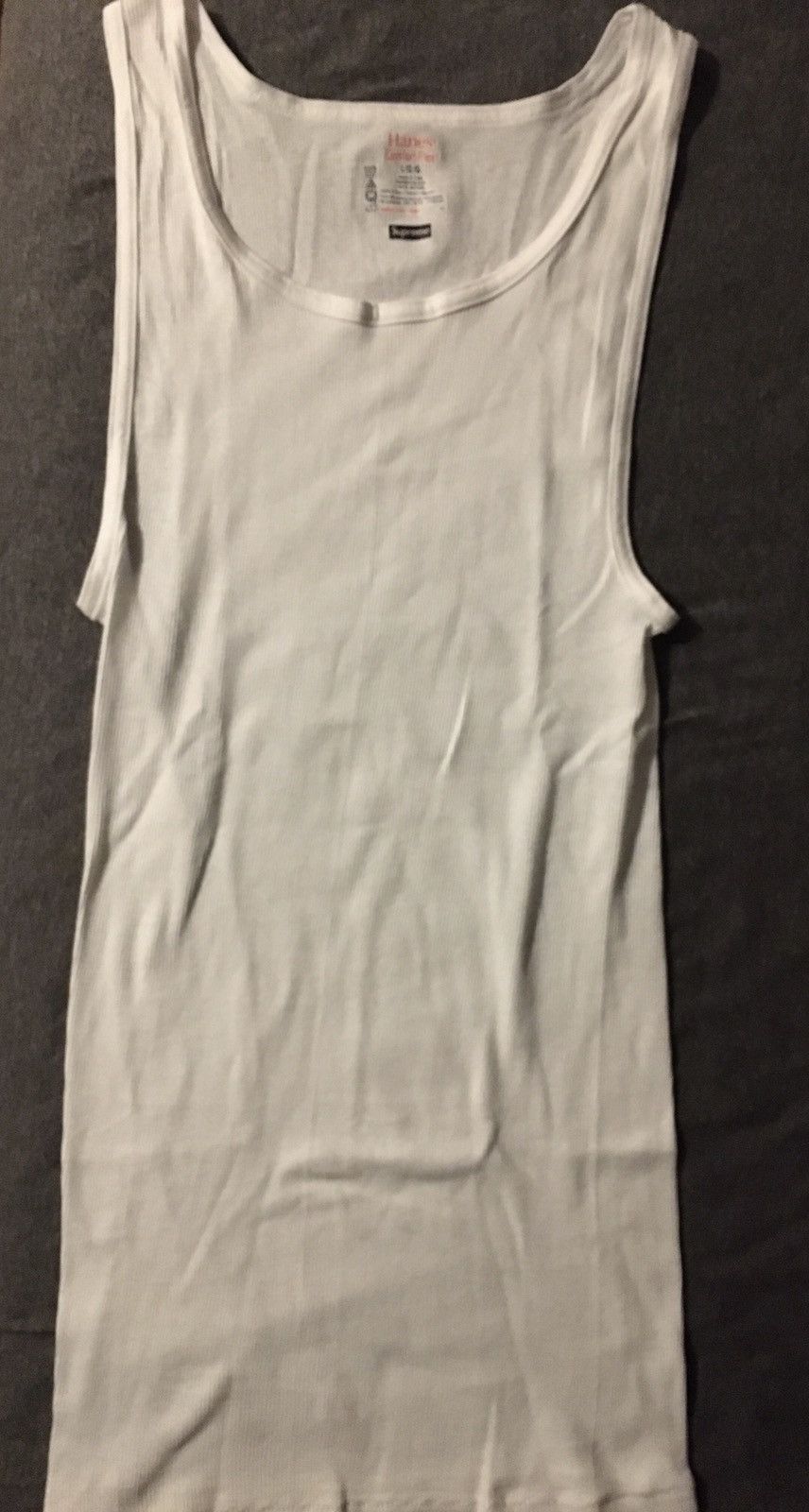 Hanes × Supreme Supreme misprint tank Size ONE SIZE - 2 Thumbnail