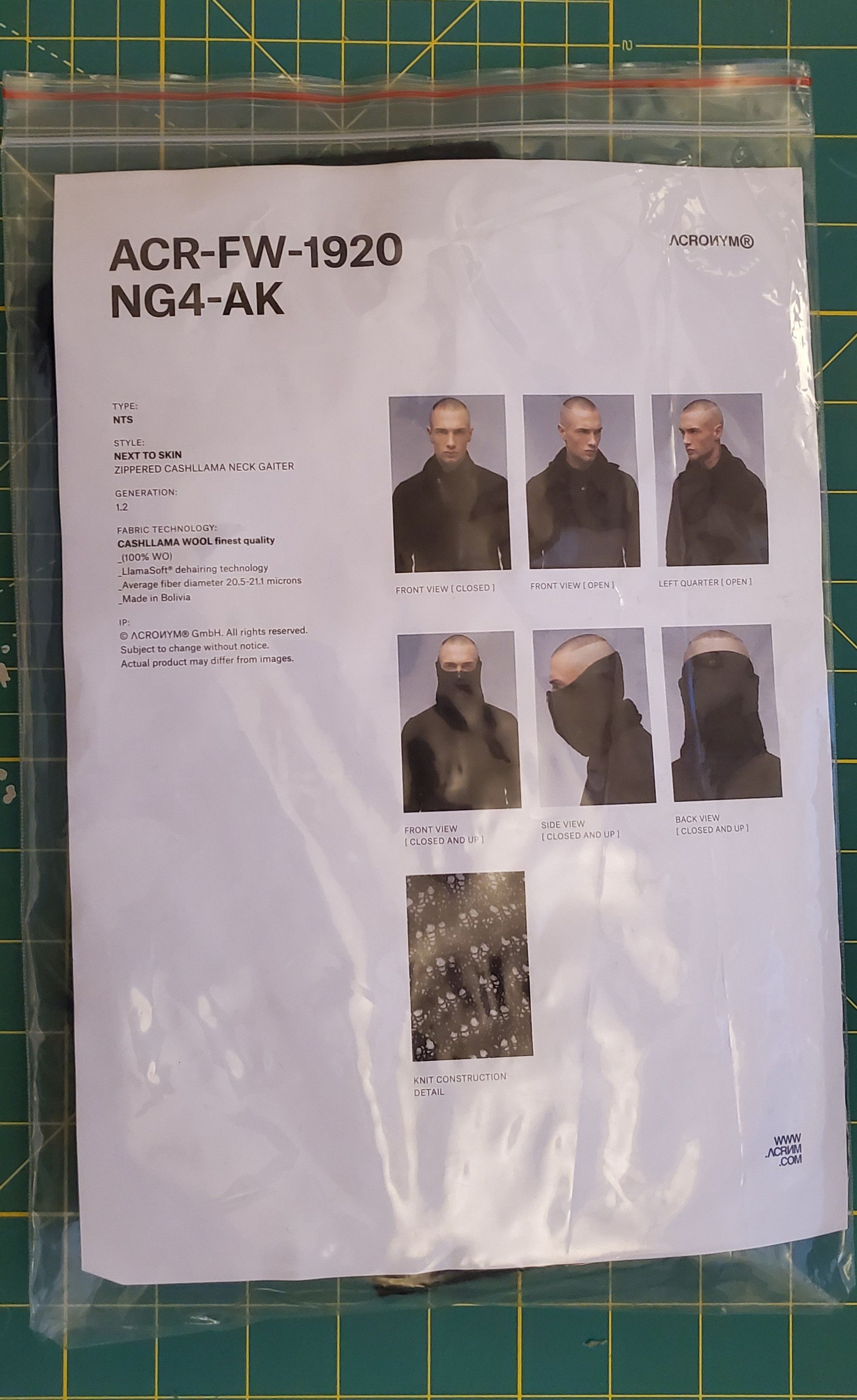 Acronym NG4-AK Size ONE SIZE - 3 Thumbnail