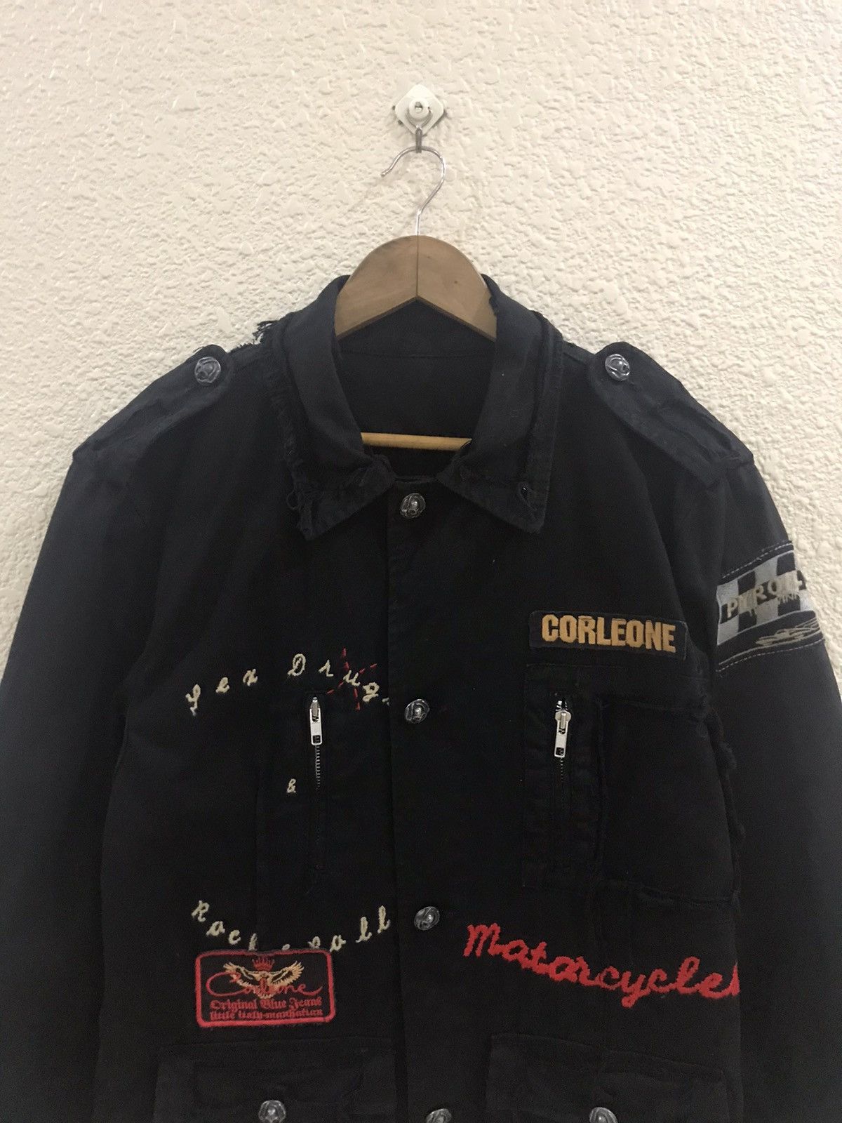 Japanese Brand Corleone Motorcycle distressed jacket Size US M / EU 48-50 / 2 - 9 Thumbnail