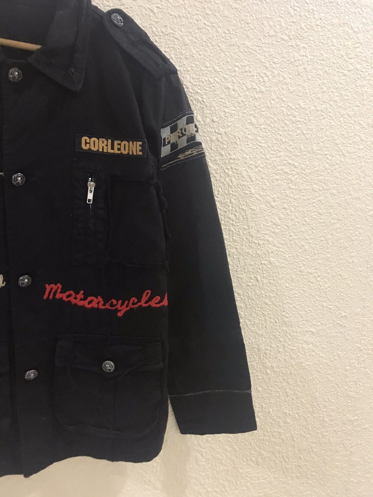 Japanese Brand Corleone Motorcycle distressed jacket Size US M / EU 48-50 / 2 - 7 Thumbnail