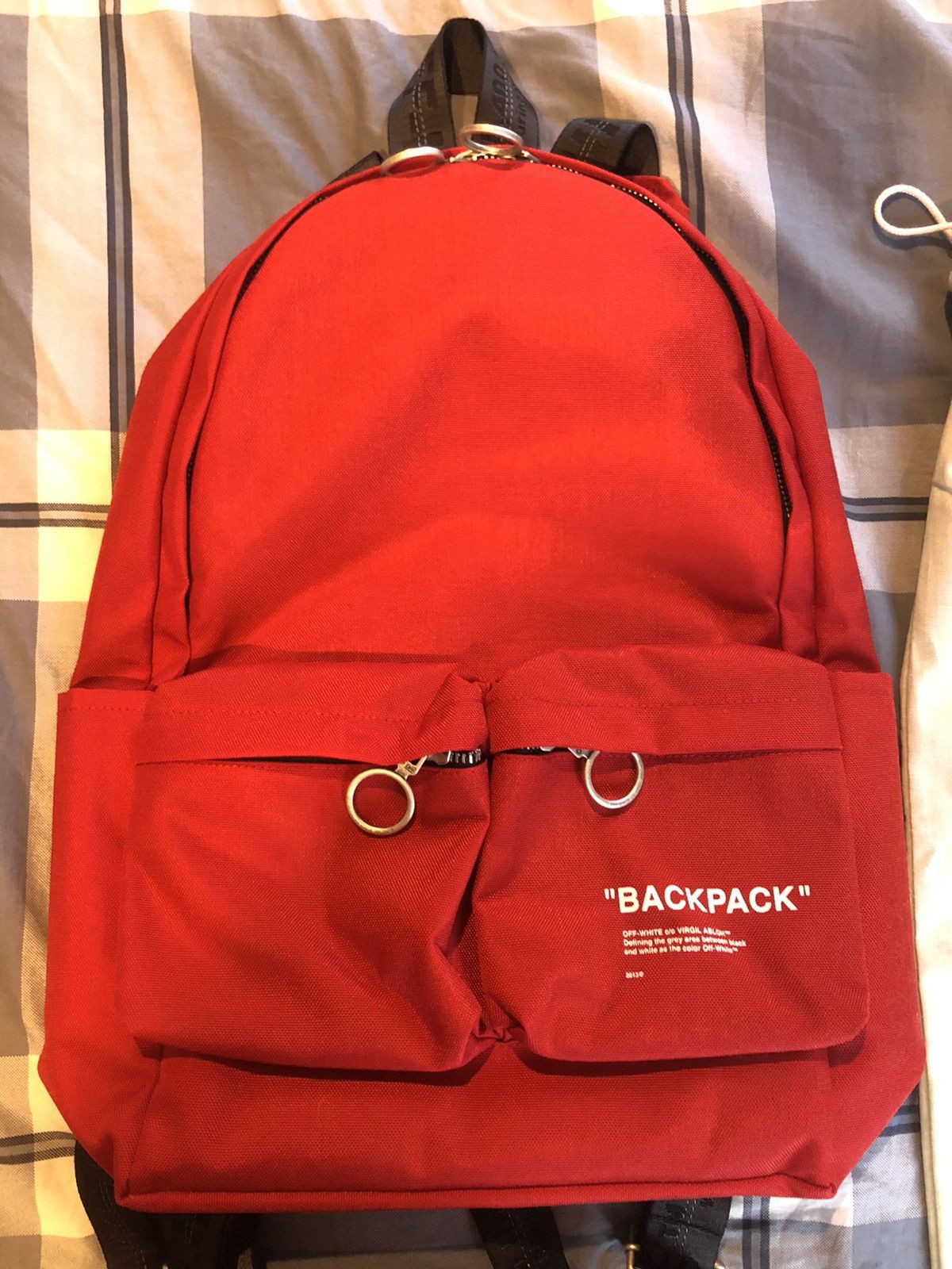 Off White Off White Quote Backpack Grailed