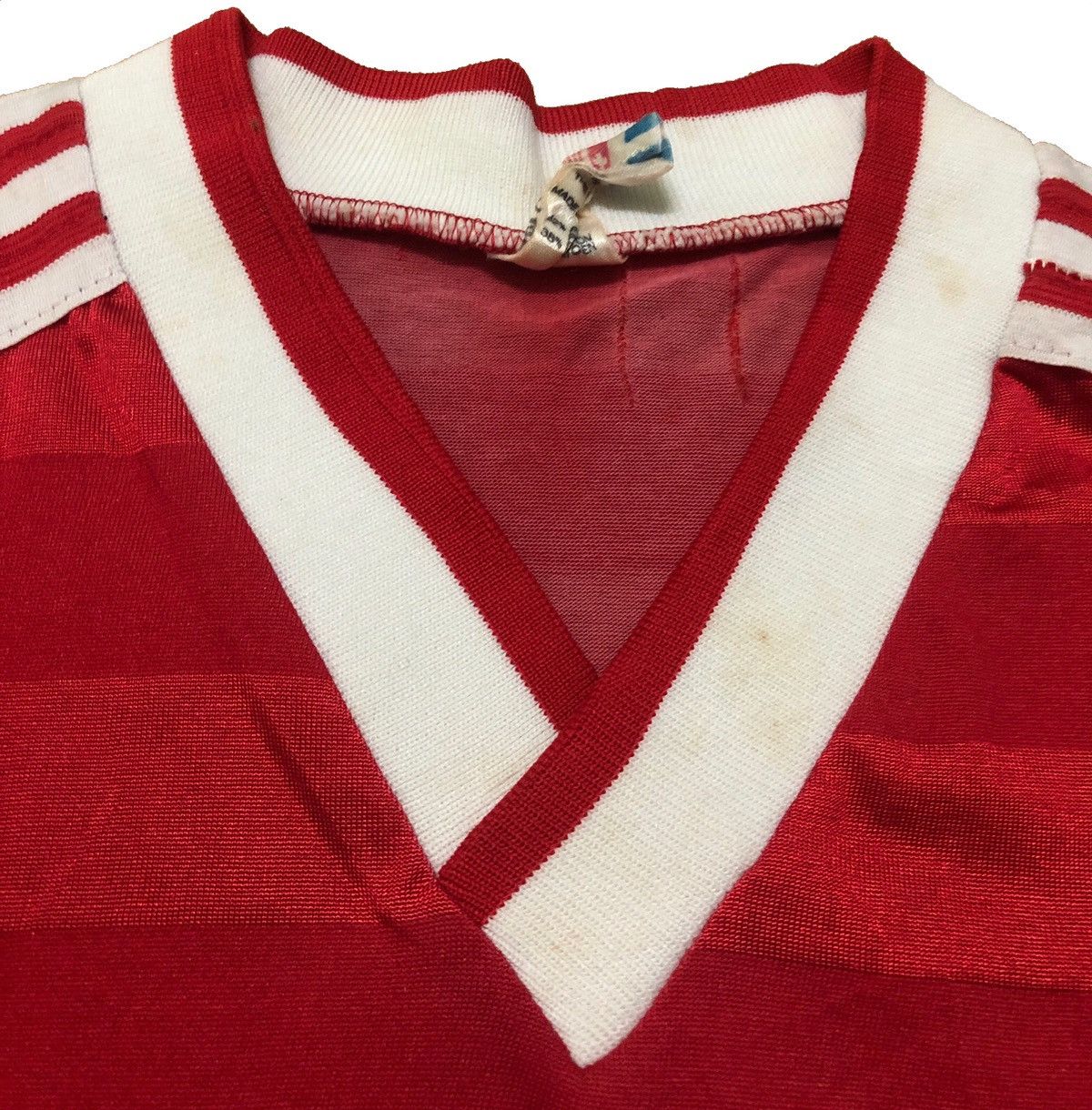 Adidas Vintage 80s Adidas West Germany Red Colour Jersey Size US M / EU 48-50 / 2 - 2 Thumbnail