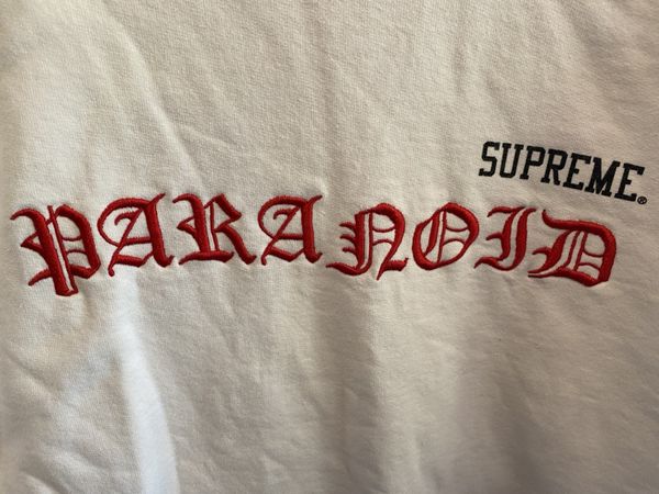 Supreme Supreme / Black Sabbath Paranoid Crewneck | Grailed