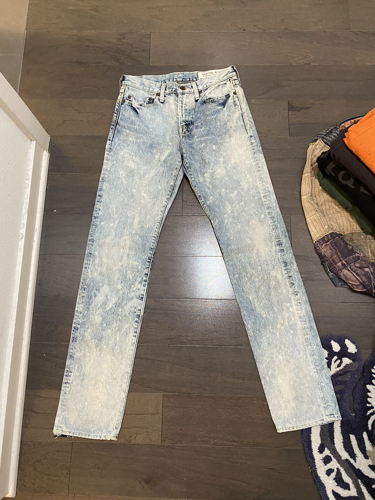 Kapital Kapital Bleached Denim Size US 30 / EU 46 - 2 Thumbnail