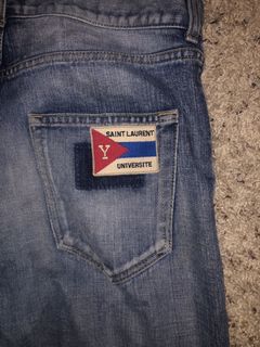 Saint laurent universite jeans sales