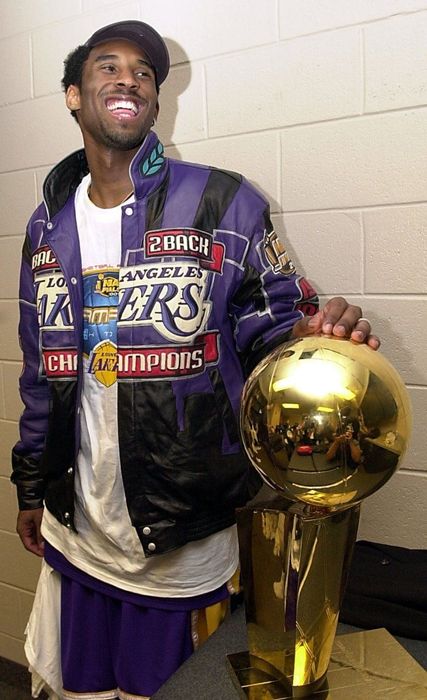Kobe Bryant championship jacket with @jeffhamilton