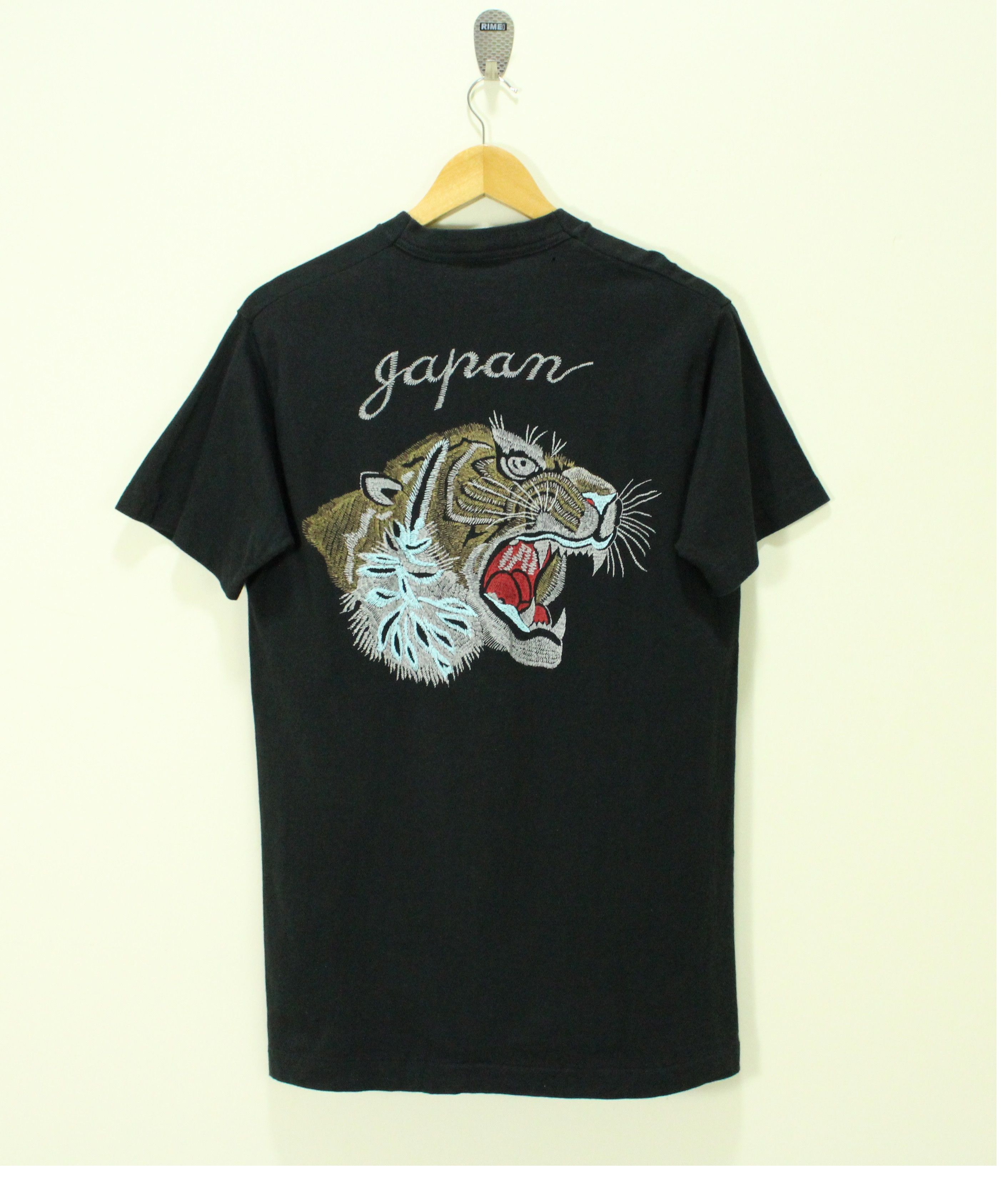 Vintage Vintage 90s SUKAJAN T Shirt Tiger T Shirt Japan Tiger Print ...