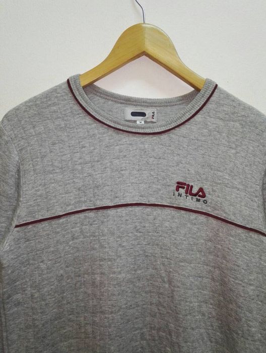 Fila Sweatshirt FILA INTIMO embroidered Small Logo (ss318) | Grailed