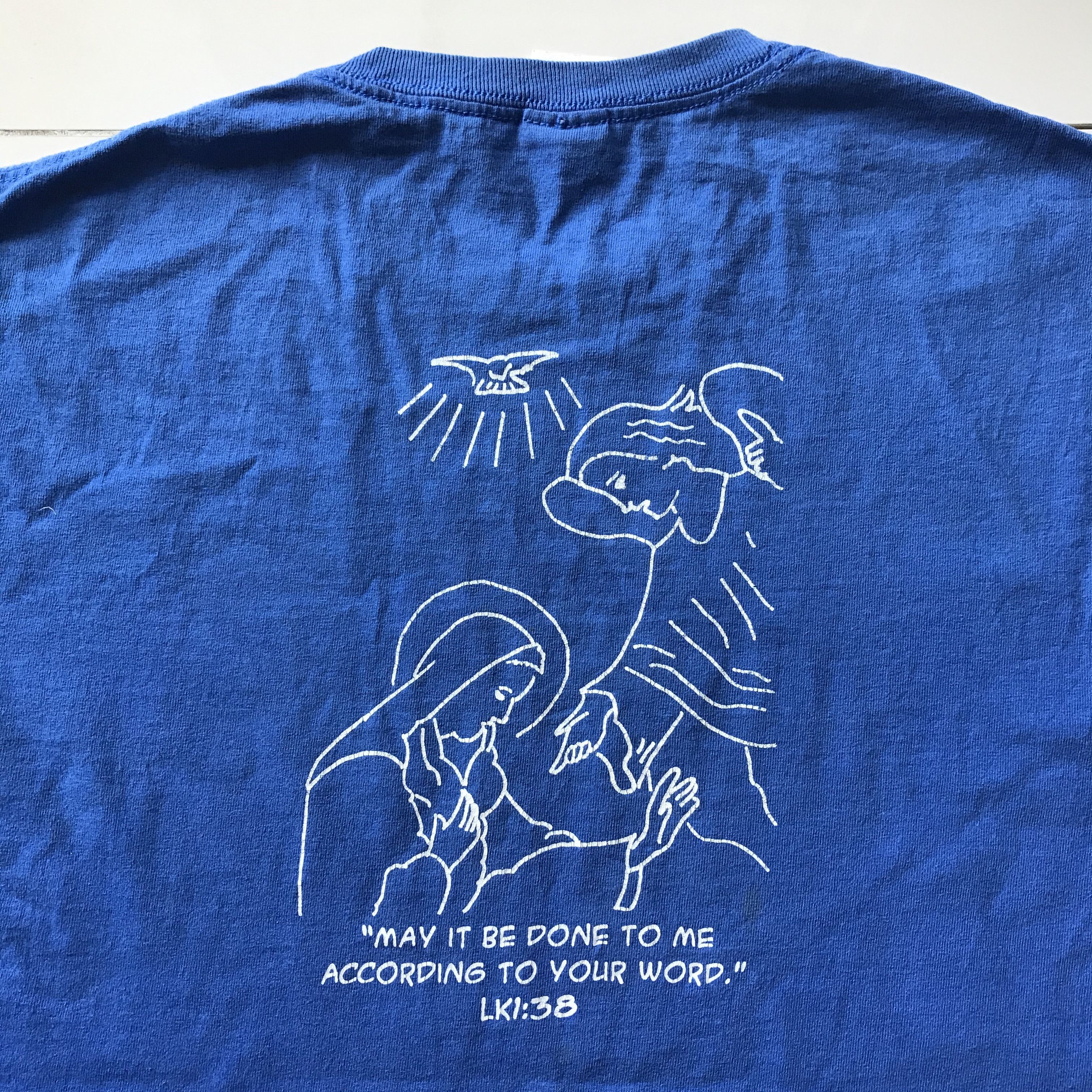 Vintage Vintage Y2K Jesus God Holy Bible Promo Tee Size US M / EU 48-50 / 2 - 1 Thumbnail