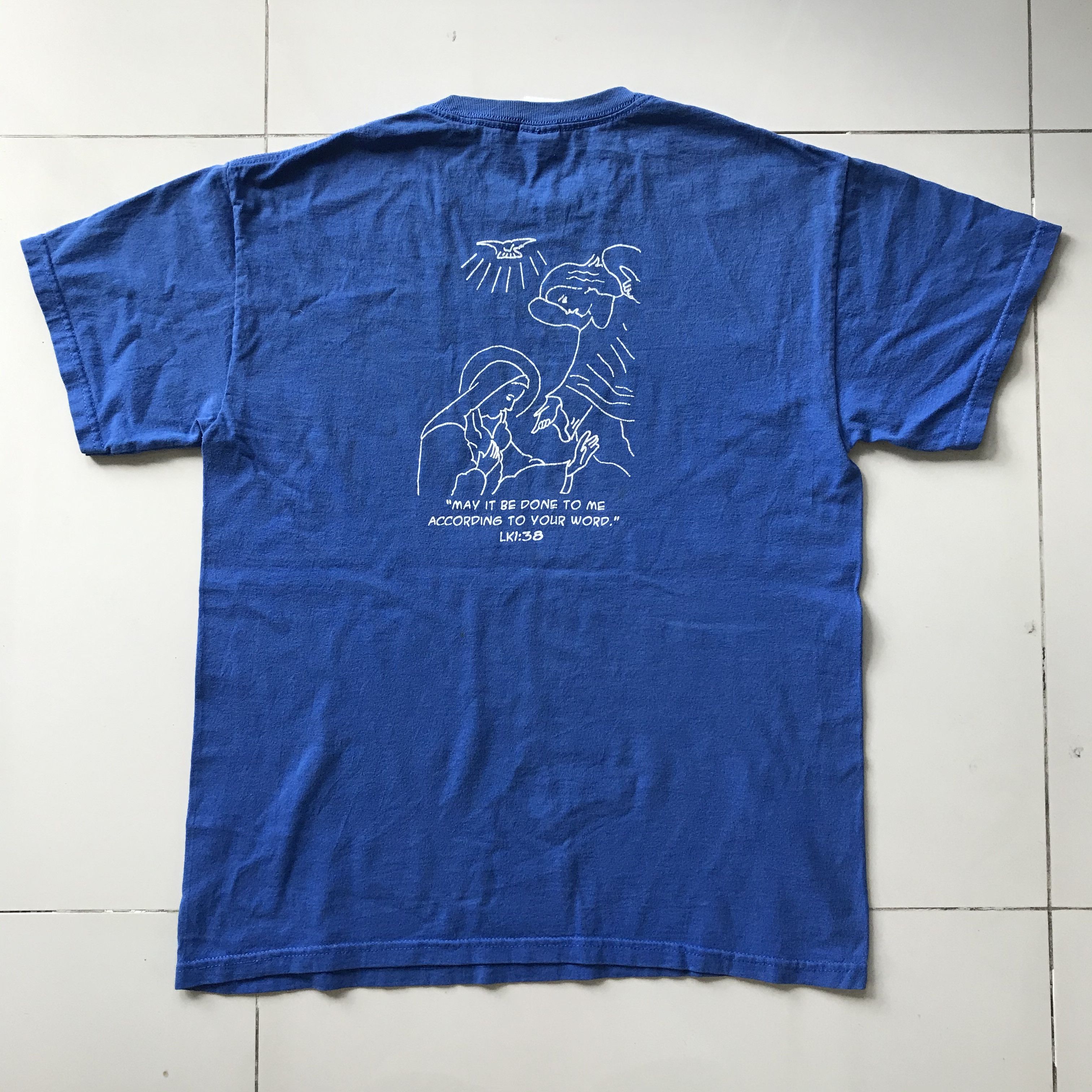 Vintage Vintage Y2K Jesus God Holy Bible Promo Tee Size US M / EU 48-50 / 2 - 2 Thumbnail