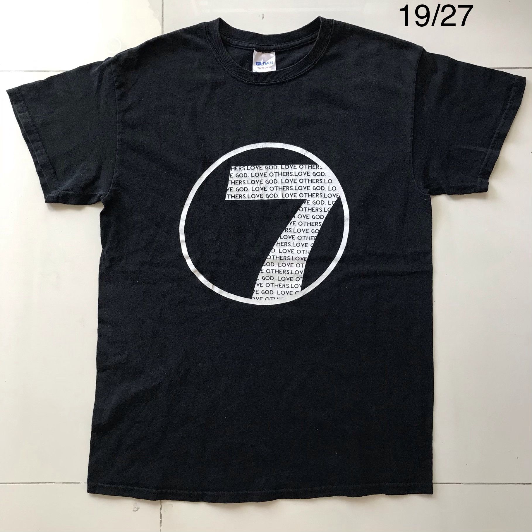 Vintage Vintage Y2K God Jesus Holy Bible Tee Graphic Streetwear Size US M / EU 48-50 / 2 - 1 Thumbnail