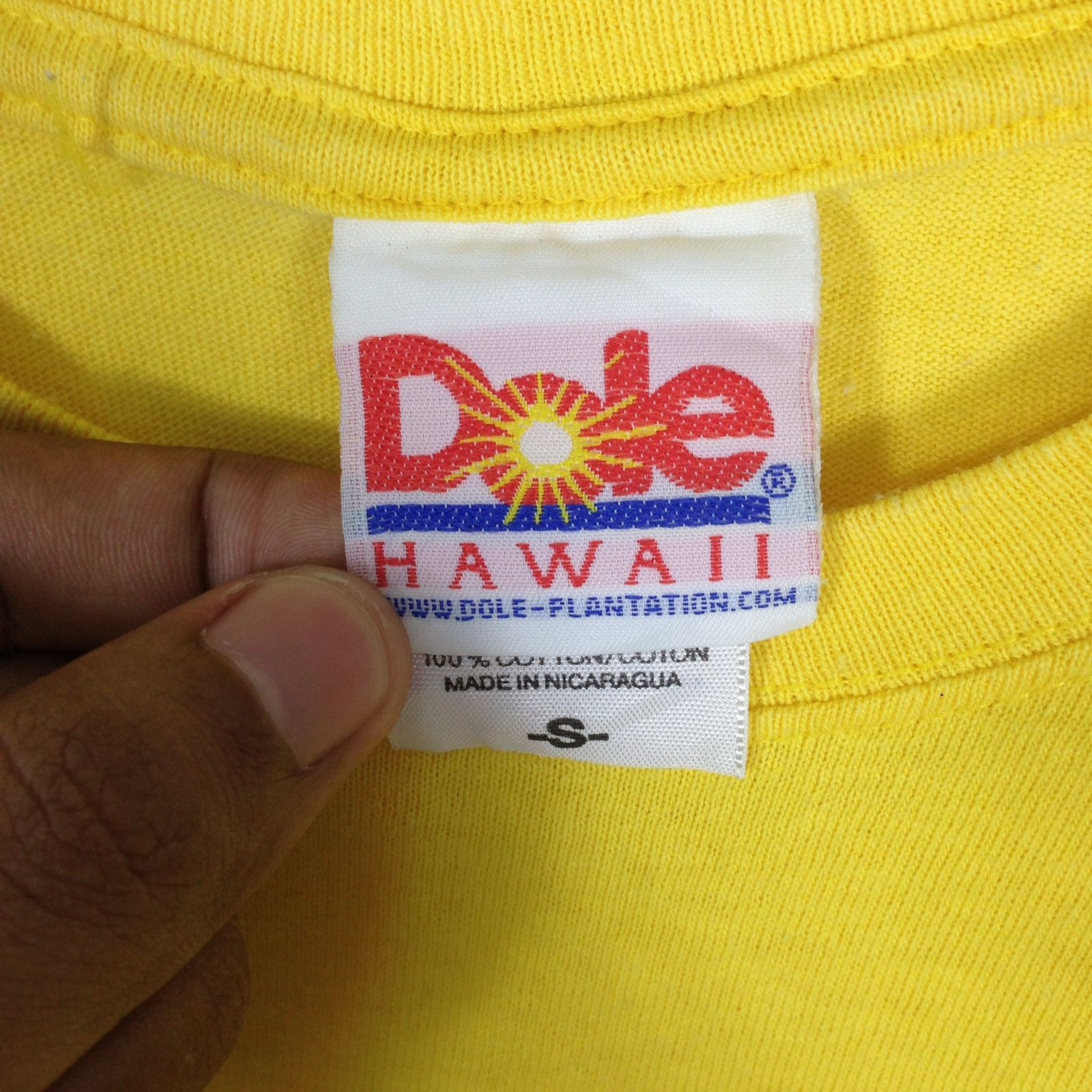 Vintage Vintage Dole Hawaii Hawaiian T-shirt Size US S / EU 44-46 / 1 - 5 Thumbnail