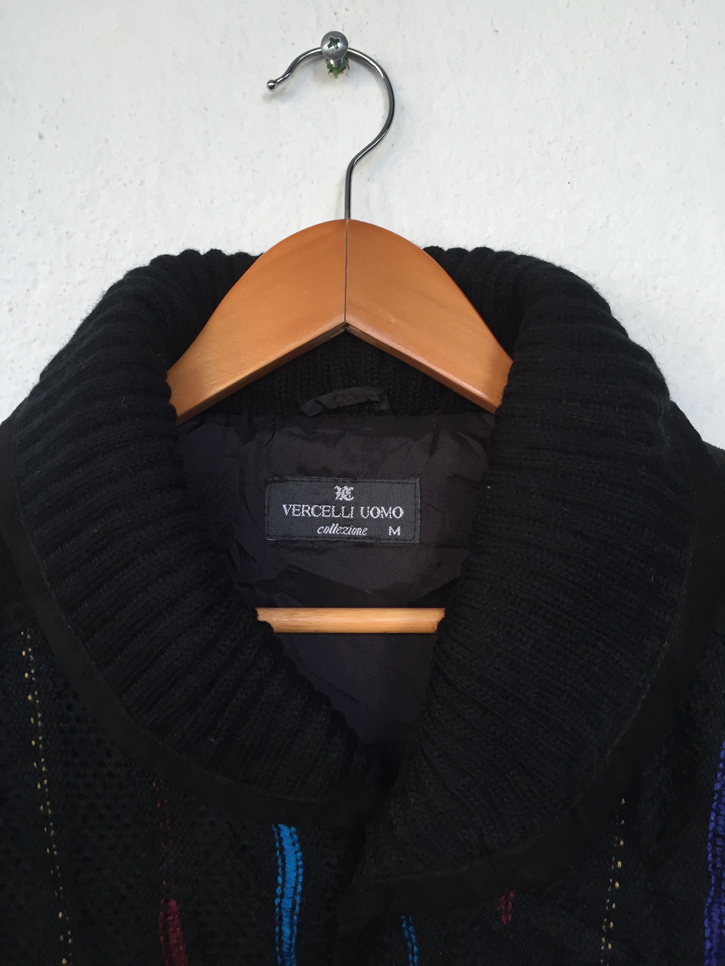 Vintage VINTAGE VERCELLI UOMO WOOL JACKET Size US M / EU 48-50 / 2 - 3 Thumbnail