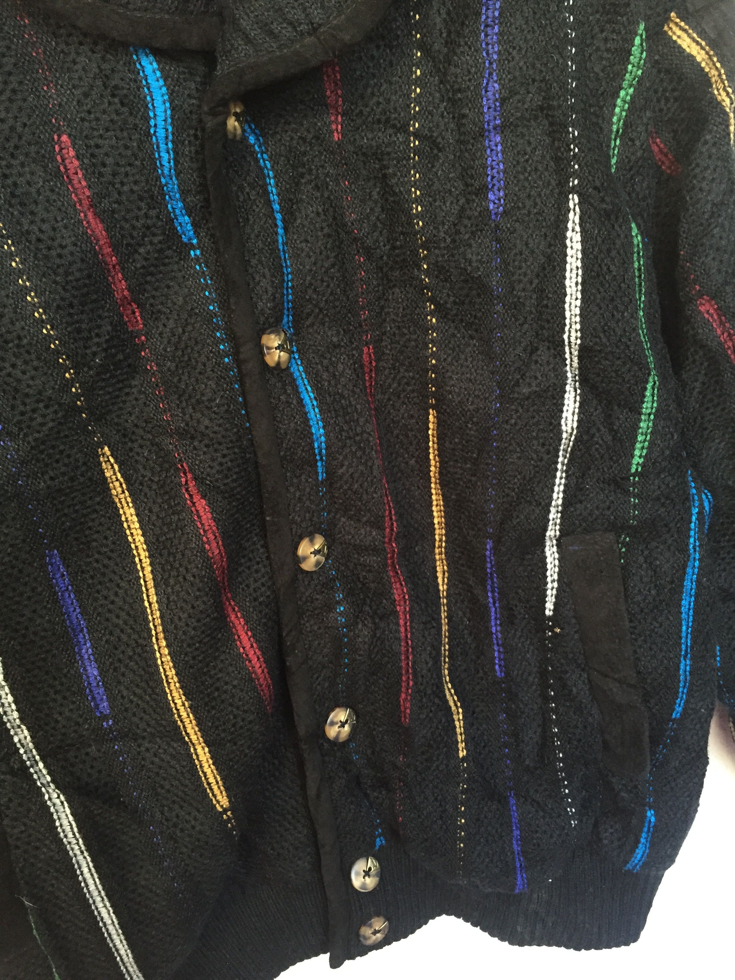 Vintage VINTAGE VERCELLI UOMO WOOL JACKET Size US M / EU 48-50 / 2 - 2 Thumbnail