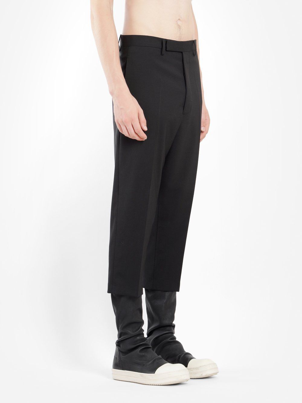 Rick Owens Rick Owens FW17 GLITTER Cropped Astaires Grailed