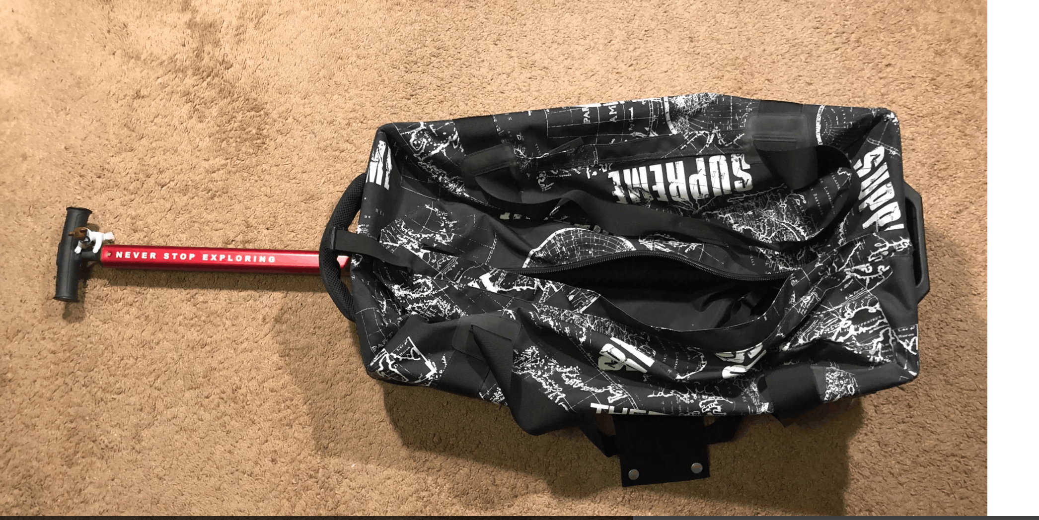 Supreme × The North Face Wayfinder 25 Rolling Bag Size ONE SIZE - 3 Thumbnail