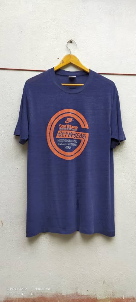 Nike Vintage X Nike Gray Tag Size US XL / EU 56 / 4 - 1 Thumbnail