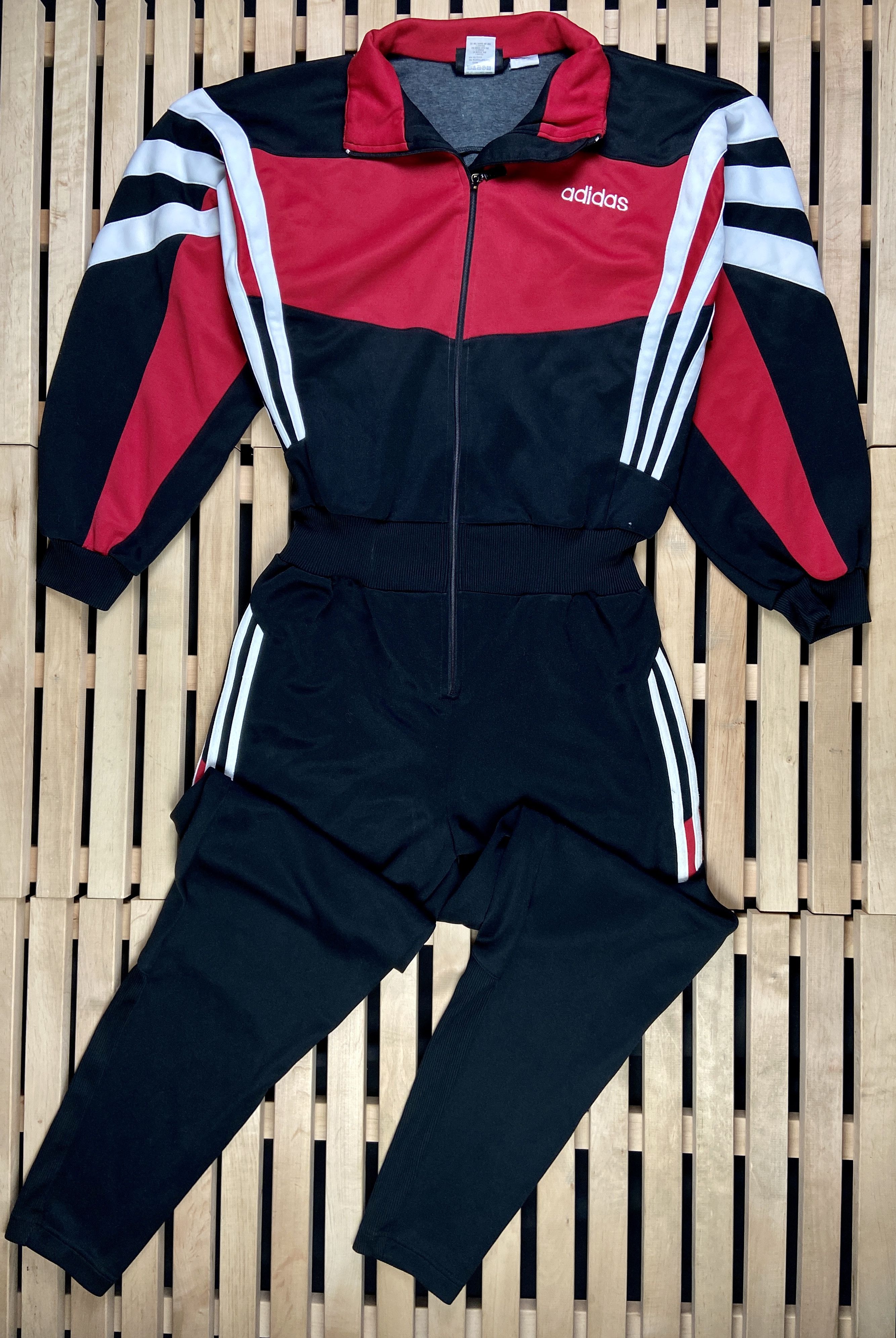 Adidas Mens Suit Overalls Adidas Vintage Size L D8 | Grailed