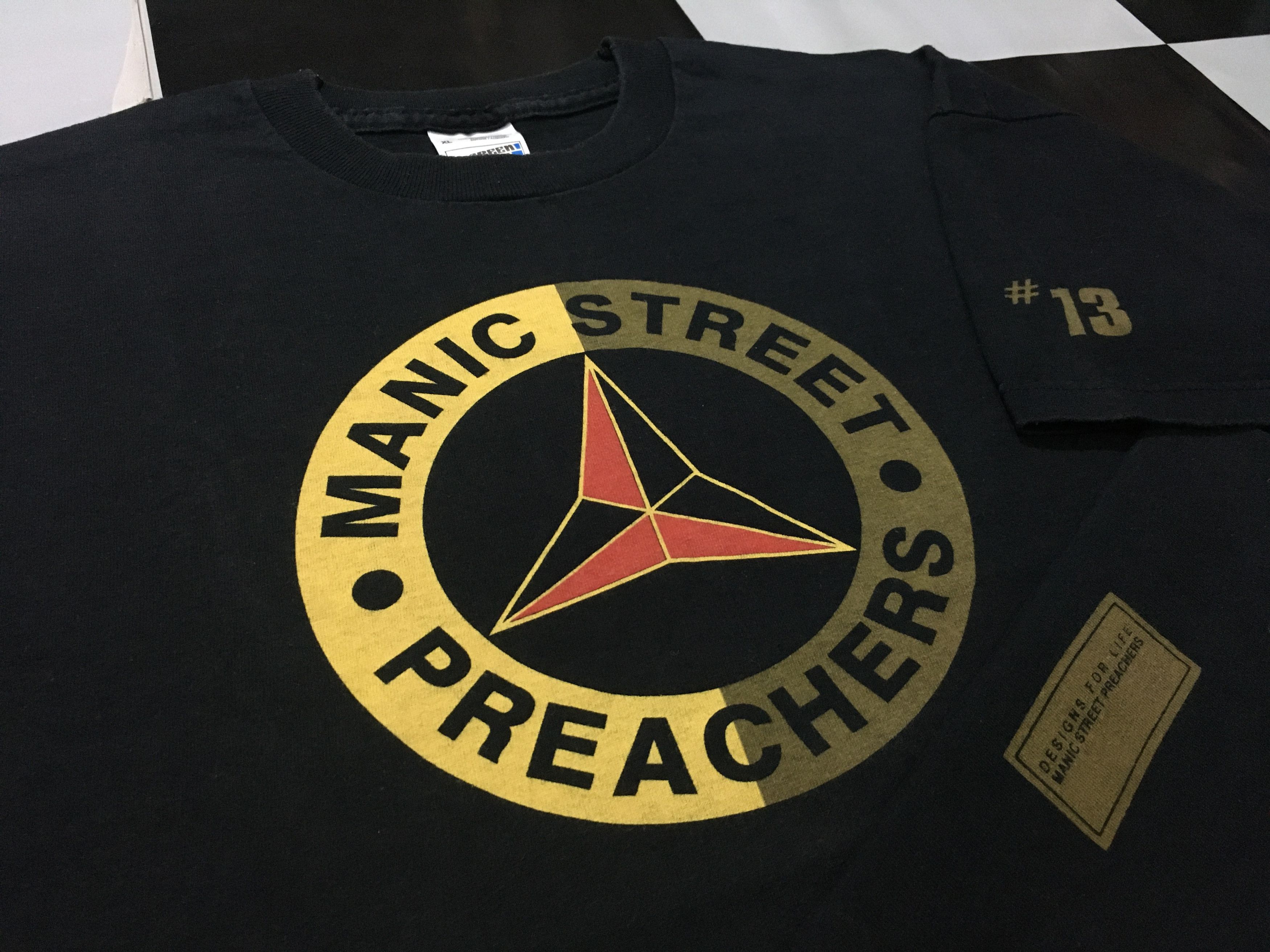 Band Tees × Vintage Vintage Manic Street Preachers Shirt If You Tolerate This Size US XL / EU 56 / 4 - 1 Thumbnail