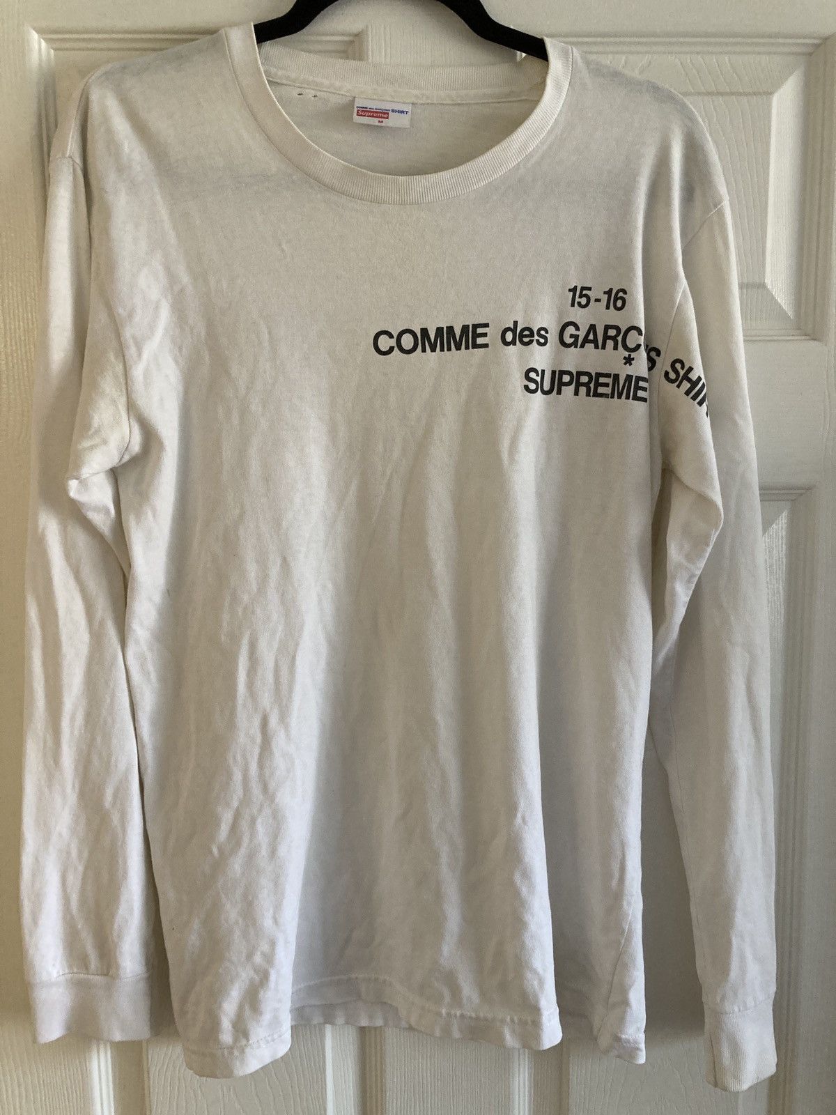15 16 Supreme cdg longsleeve Tops